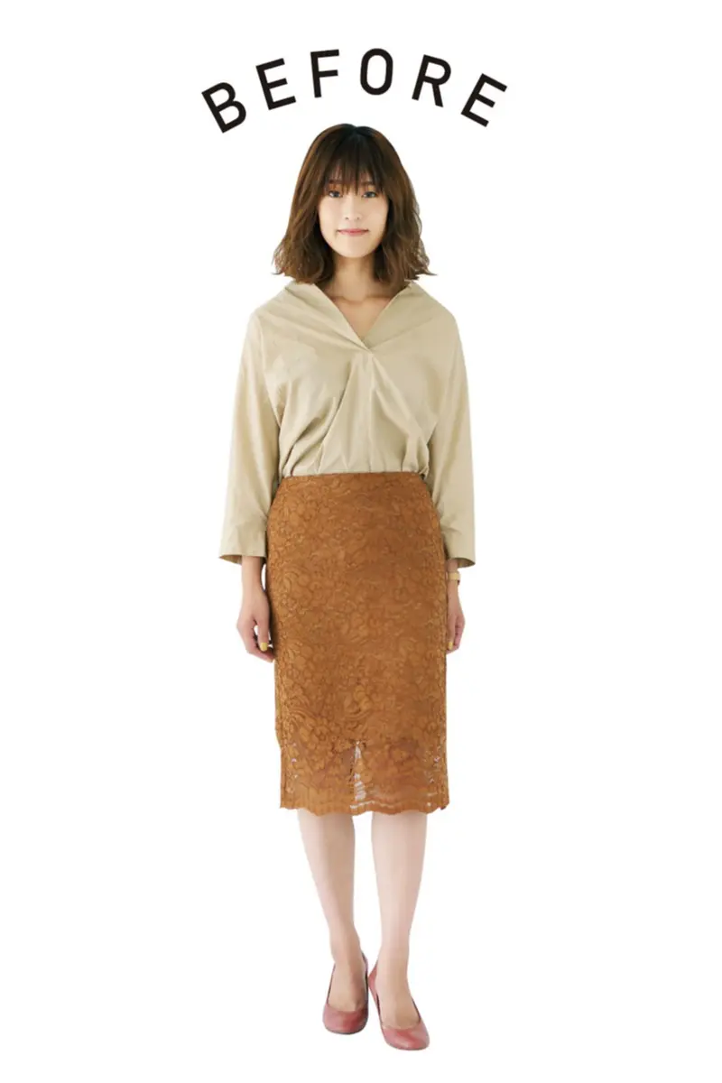 そのお仕事服 スタイリスト松村さんがおしゃれにします モアハピ部が大変身 ファッション コーディネート 代 Daily More