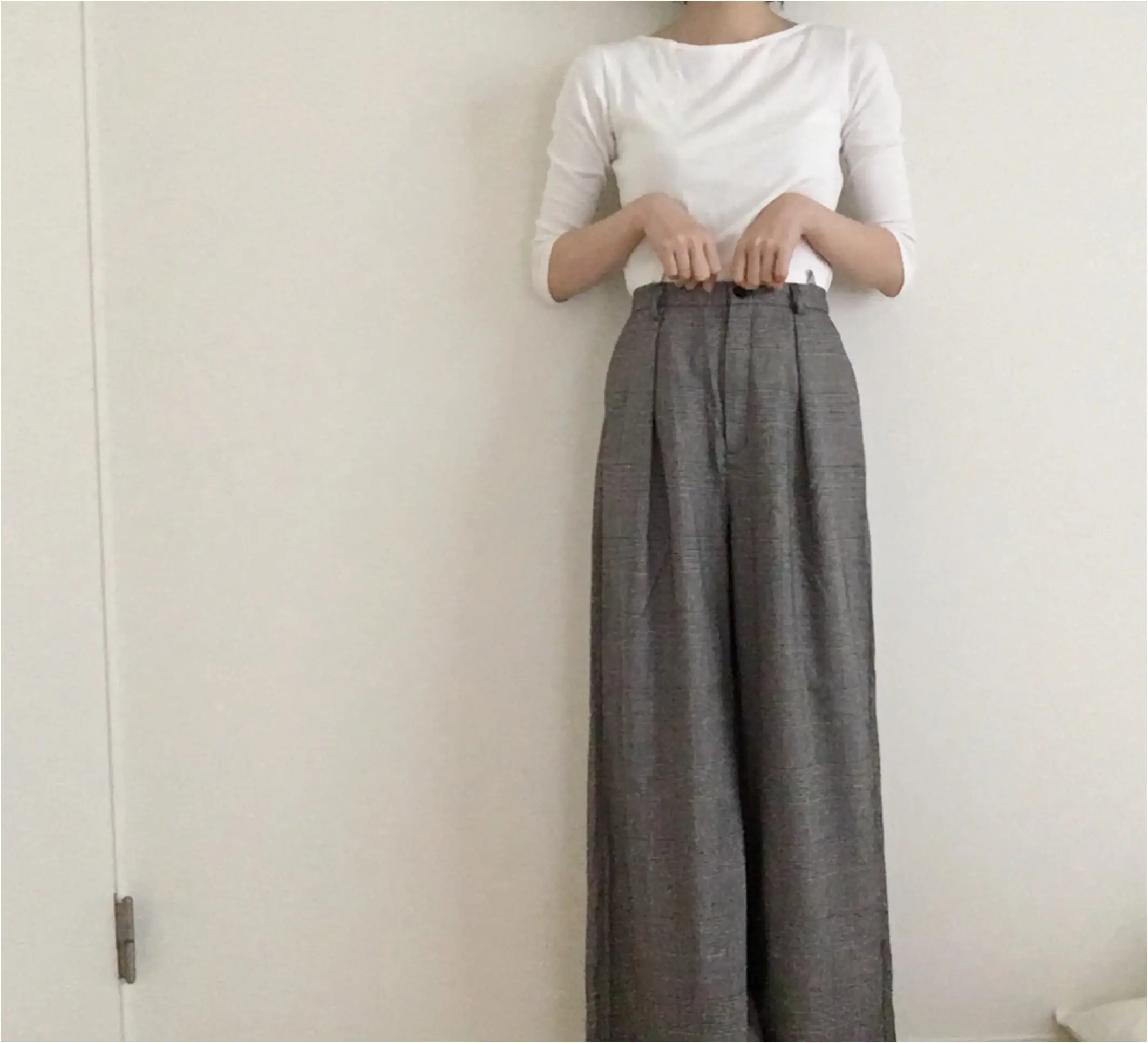 流行りの柄はプチプラで!【GU】グレンチェックのパンツとジャケット購入しました!_4