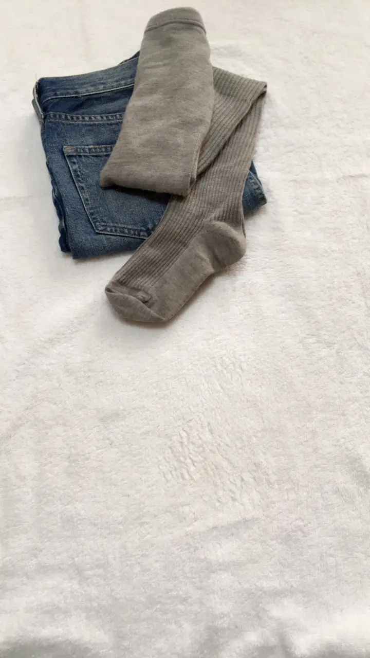 【UNIQLO】冬にかかせないヒートテックニットタイツ(リブ)_1