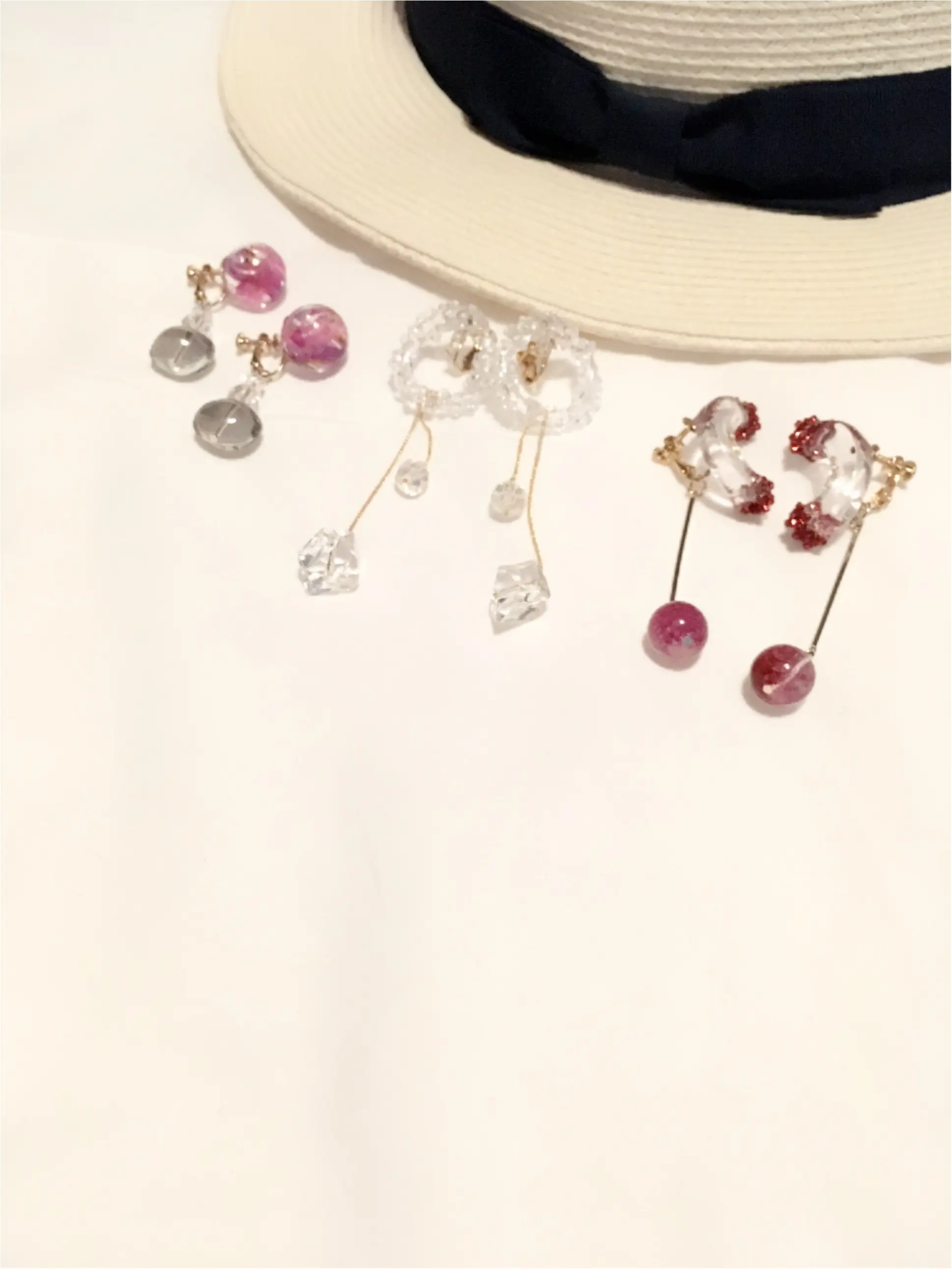 【ハンドメイド】イヤリングのNew Face♡_1