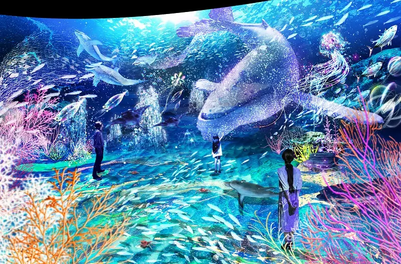 横浜デートや観光に♪ 体験型デジタルアート展「OCEAN BY NAKED 光の深海展」が日本初開催☆_3