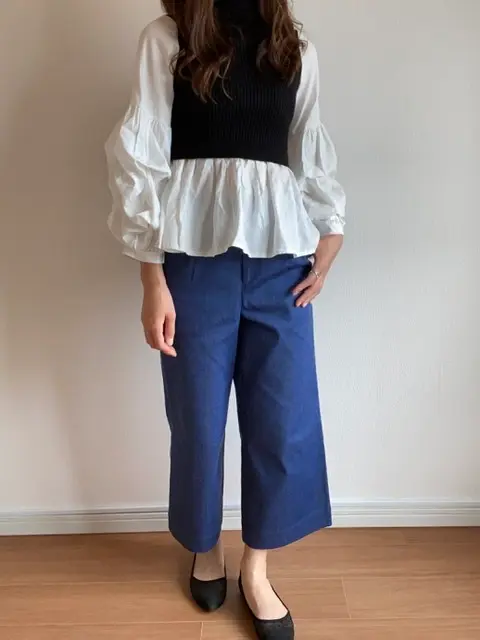 【fifth】2020年流行り!ボリュームスリーブドッキングニット!プチプラコーデ♡_1