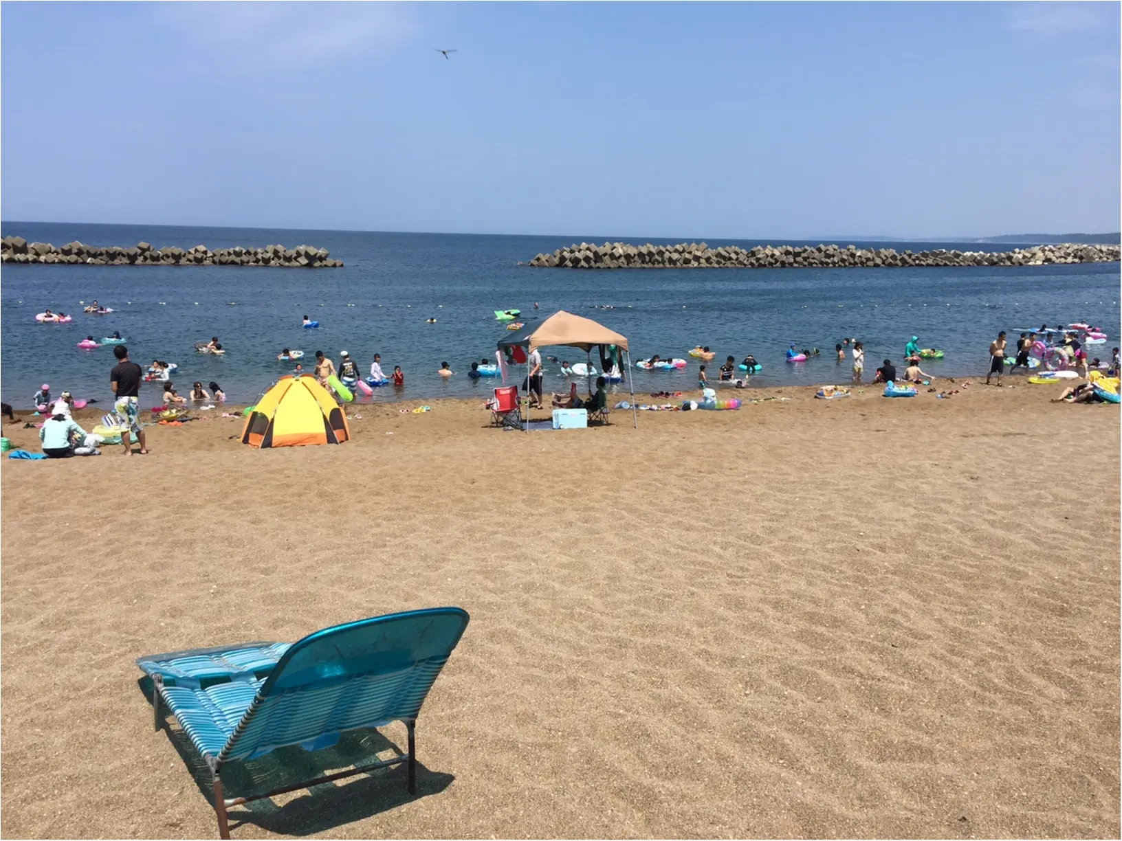 温泉卓球の後は、アチアチの海へ!東尋坊は命がけの〇〇!?_3