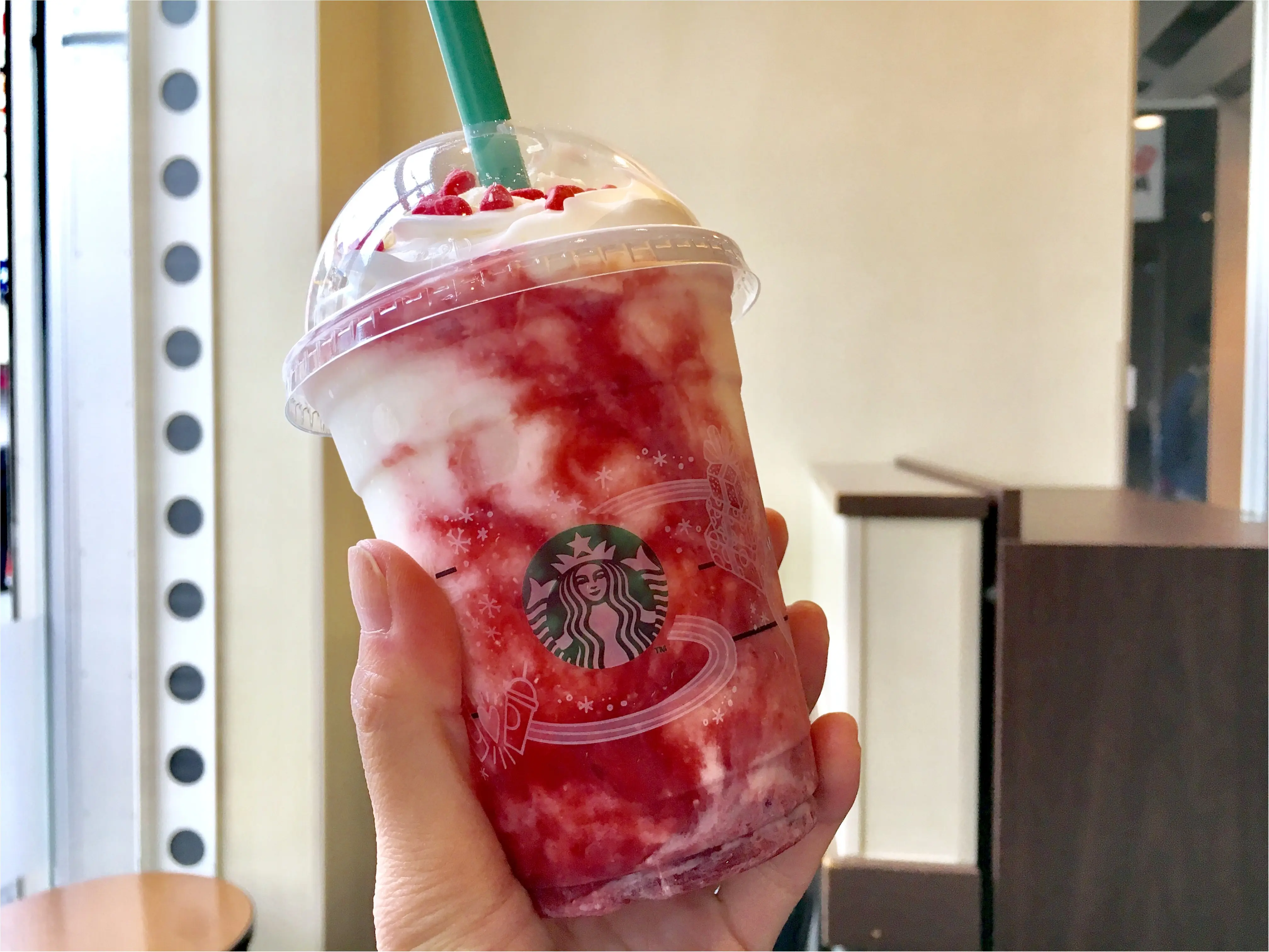 【スタバ】今日からホリデーシーズン!《新作フラペチーノ》が美味しくて可愛すぎます❤️_3
