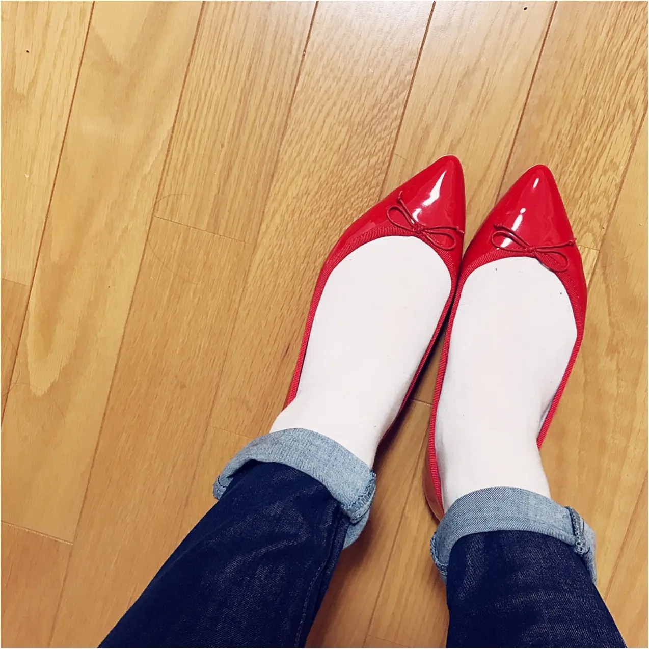 プチプラすぎて色チ買いっ❤︎ LOWRYS FARMの《ポインテッドトゥバレエシューズ》_4