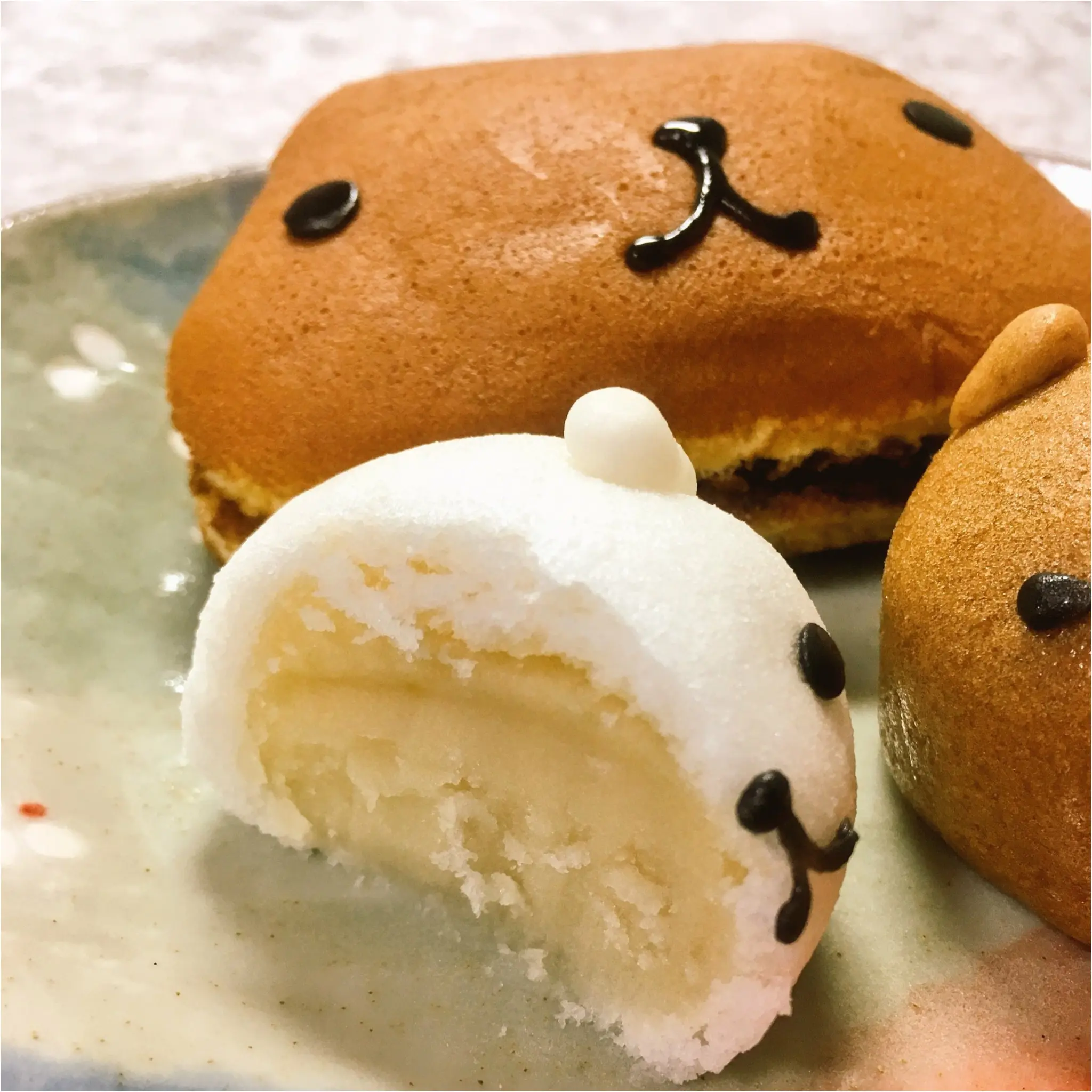 ♡数量限定♡カピバラさんの和菓子セットがかわいくっておいしい(*´ ˘ `*)♡_2