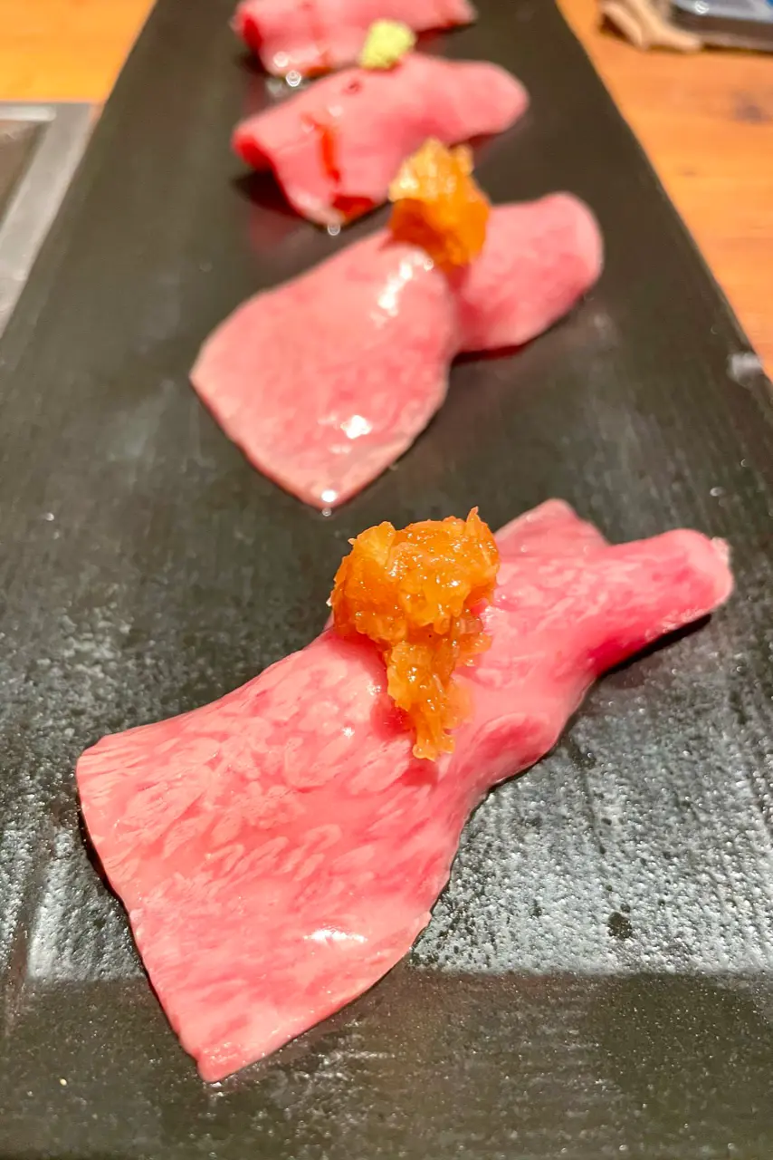 焼肉の名店【うしごろ本店】極みの肉コースに悶絶寸前…トロける肉寿司やシャトーブリアンのカツレツ_4