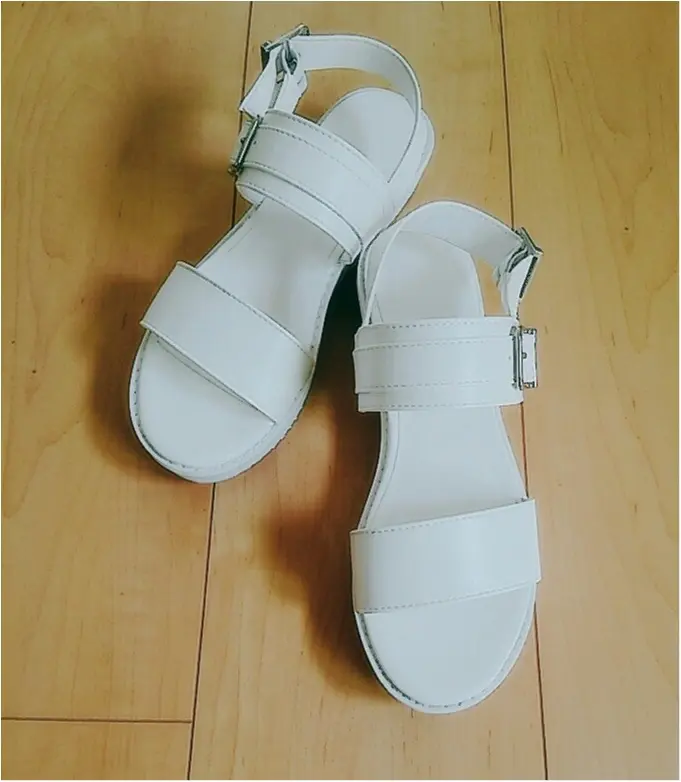 スポサンの次はコレ!【シャークソールサンダル】GUでこの夏必須のサンダルをゲット♪(443 まゆ_5