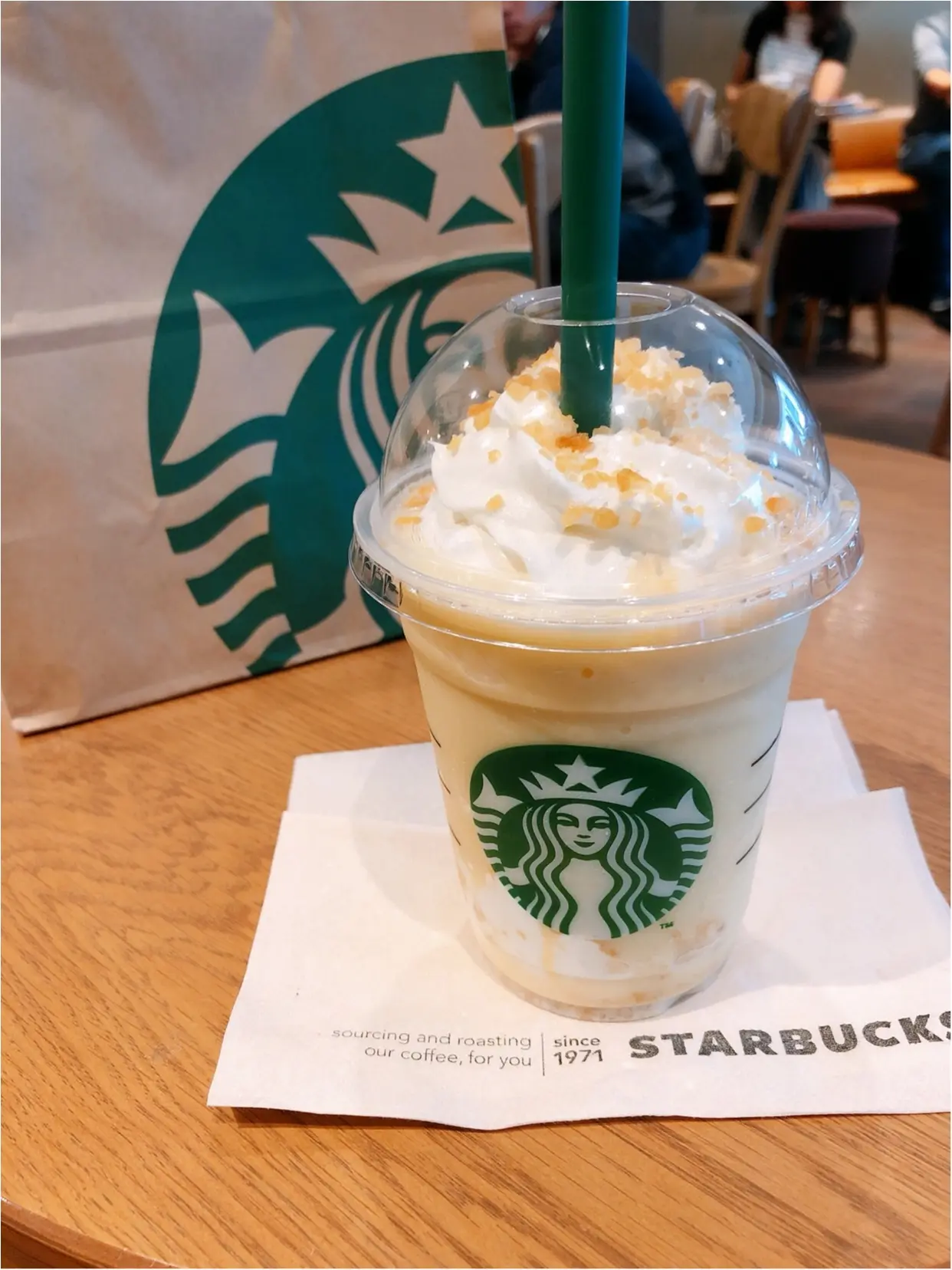 スタバの新作『クリスピー スイート ポテト フラペチーノ』_1