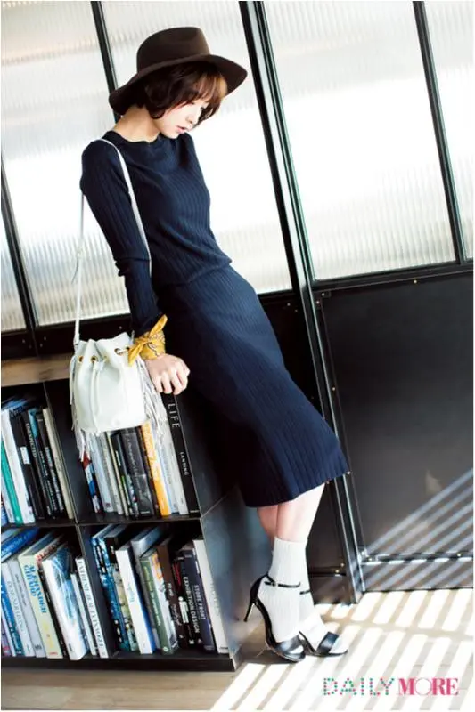 【今日のコーデ/篠田麻里子】平日デートが楽しみな水曜日は最旬セットアップでおめかし♡_1