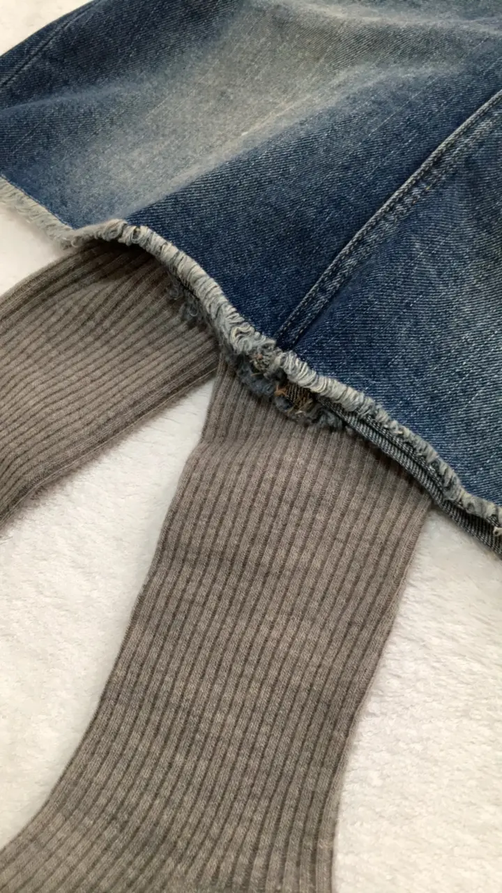 【UNIQLO】冬にかかせないヒートテックニットタイツ(リブ)_3