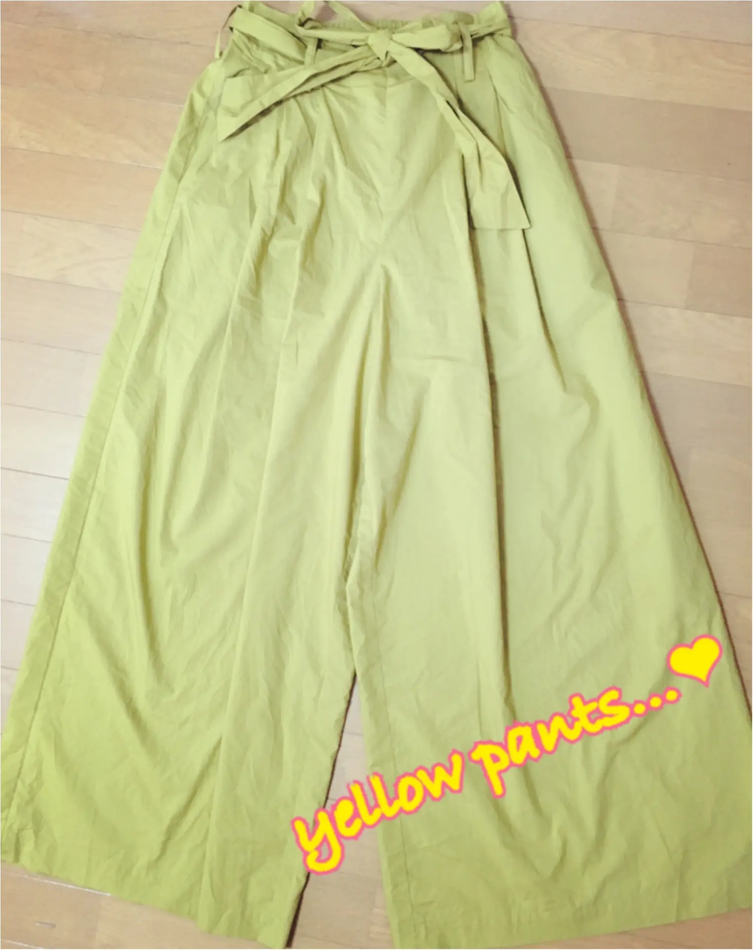 【気になるitカラーはイエロー!】着回してみた。#ootd_1