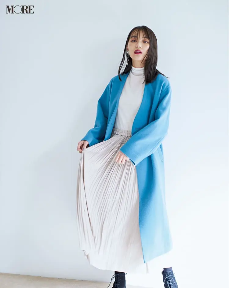 白ニットコーデ【2020冬〜春】- 着膨れしない細見えテクニックなど、白い服の最旬レディースコーディネートまとめ_7