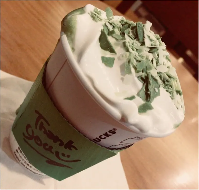 【店員さん直伝✧】『スタバ 』新作の美味しいカスタム方法を教えてもらっちゃいました★〜抹茶フルーティブレンズティーラテver〜_1