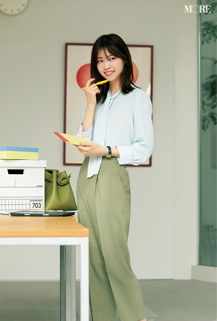 西野七瀬が私の職場にやってきた‼︎ オフィスコーデを着こなす彼女をこっそり覗き見♡ PhotoGallery_1_1