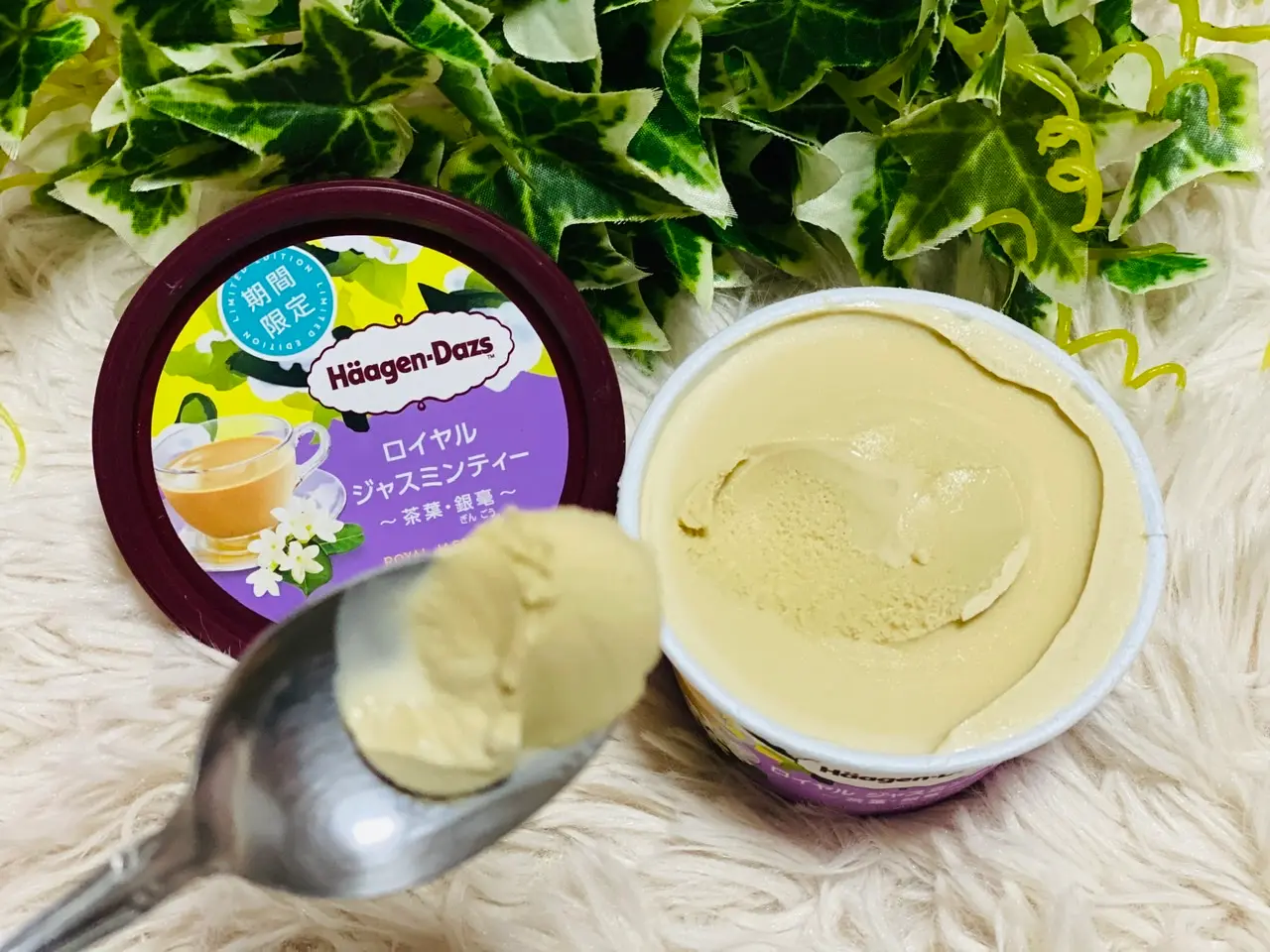 【ハーゲンダッツ新作】完璧な味わい!《ロイヤル ジャスミンティー~茶葉・銀毫~》が絶品すぎる♡_3