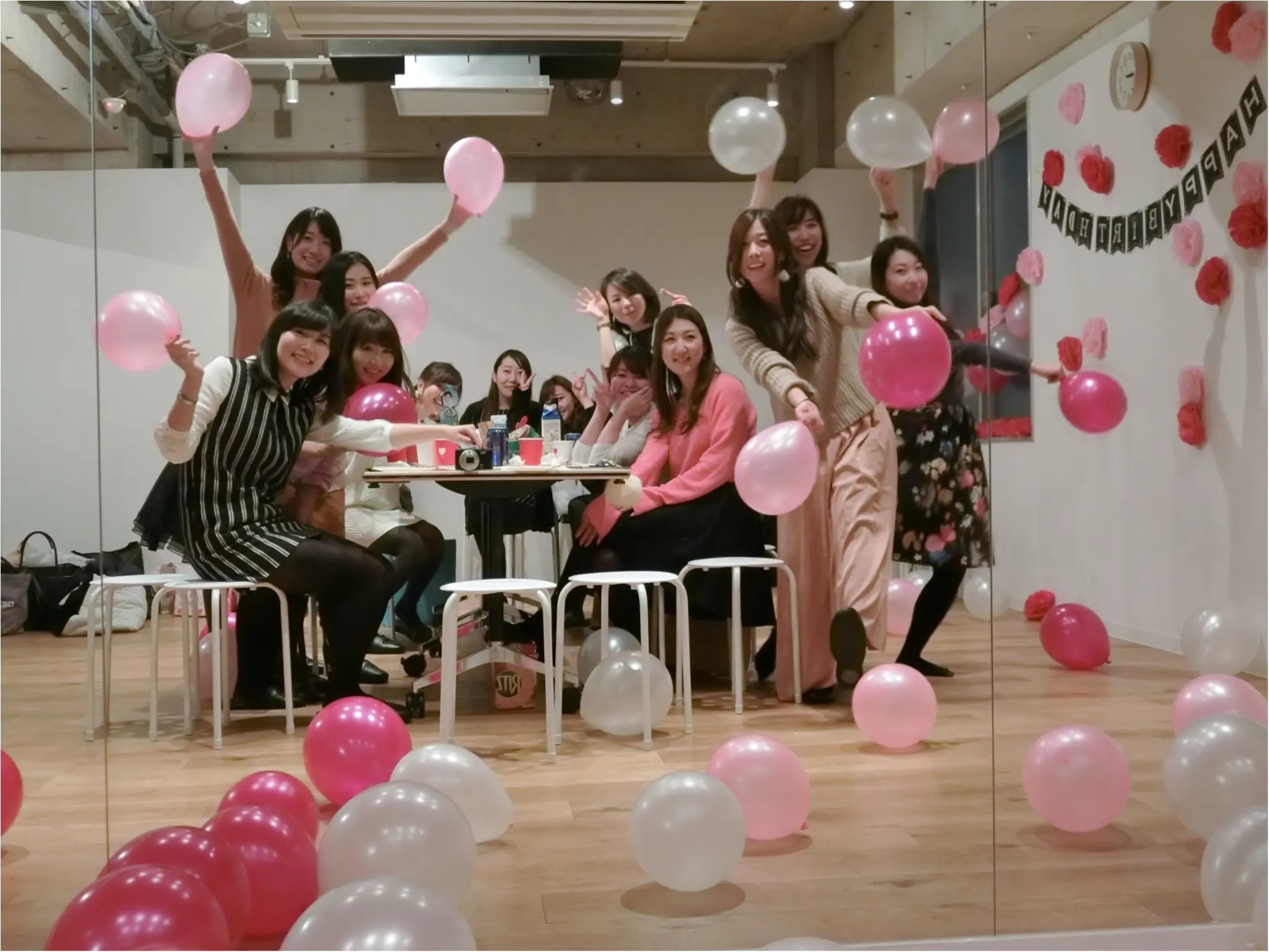 【❤︎手作りParty❤︎】レタルルーム×バルーン×フラワーペーパー×持ち寄りフードで♩プチプラParty✨≪samenyan≫_6