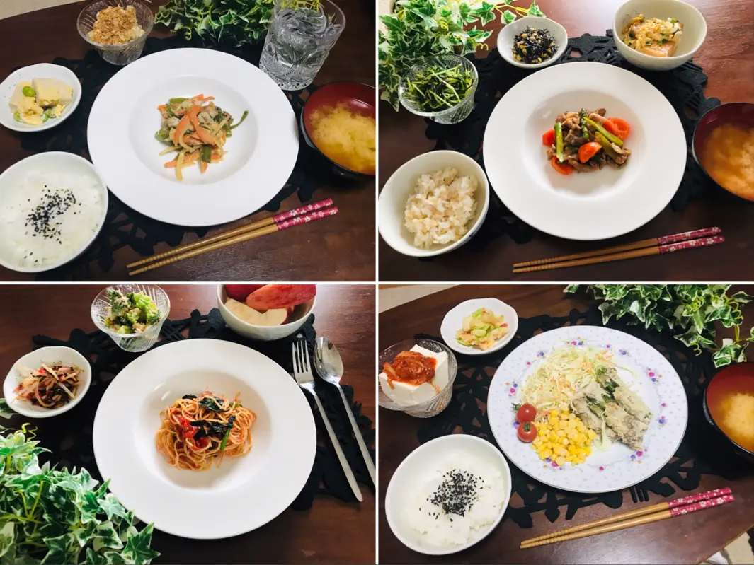 【今月のお家ごはん】アラサー女子の食卓!作り置きおかずでラクチン晩ご飯♡-Vol.2-_1