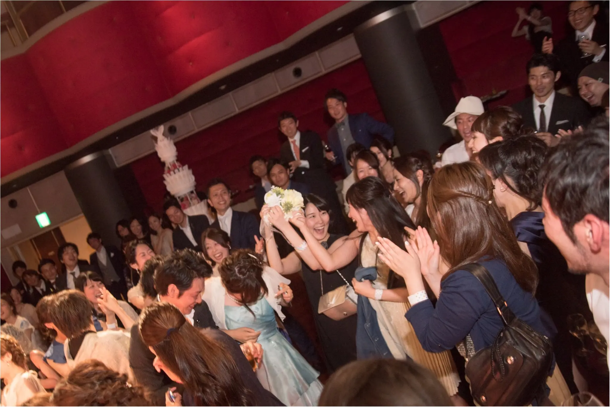 ー前半ー【総勢281人!モアハピ部も参加してくれました】花道ある会場でみんなと共に思い出に残るステージに #さち婚 _16