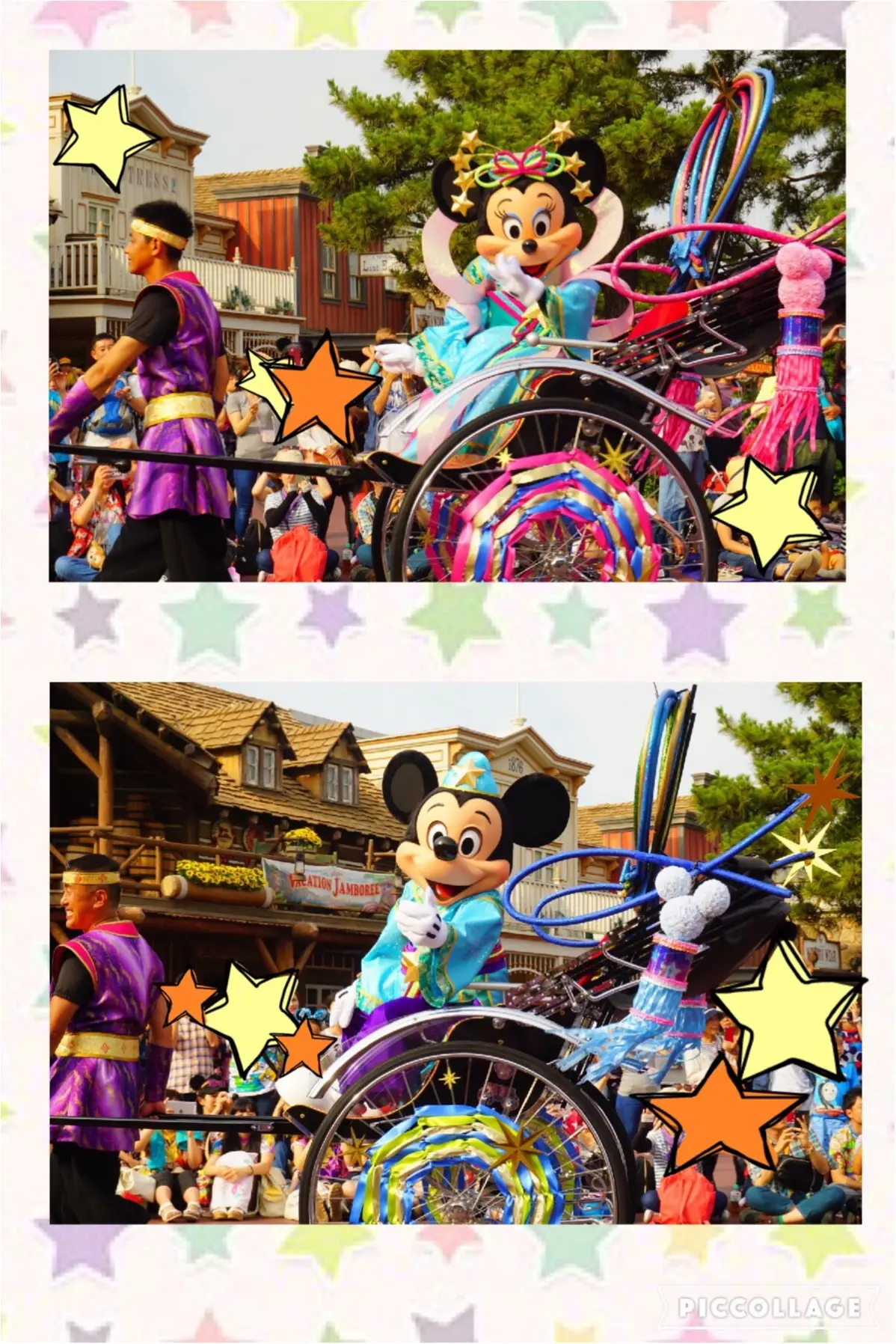 ☺︎♡七夕disneyレポ(*^^*)✨パレードのキャラクターたちがめちゃかわいい♡_5