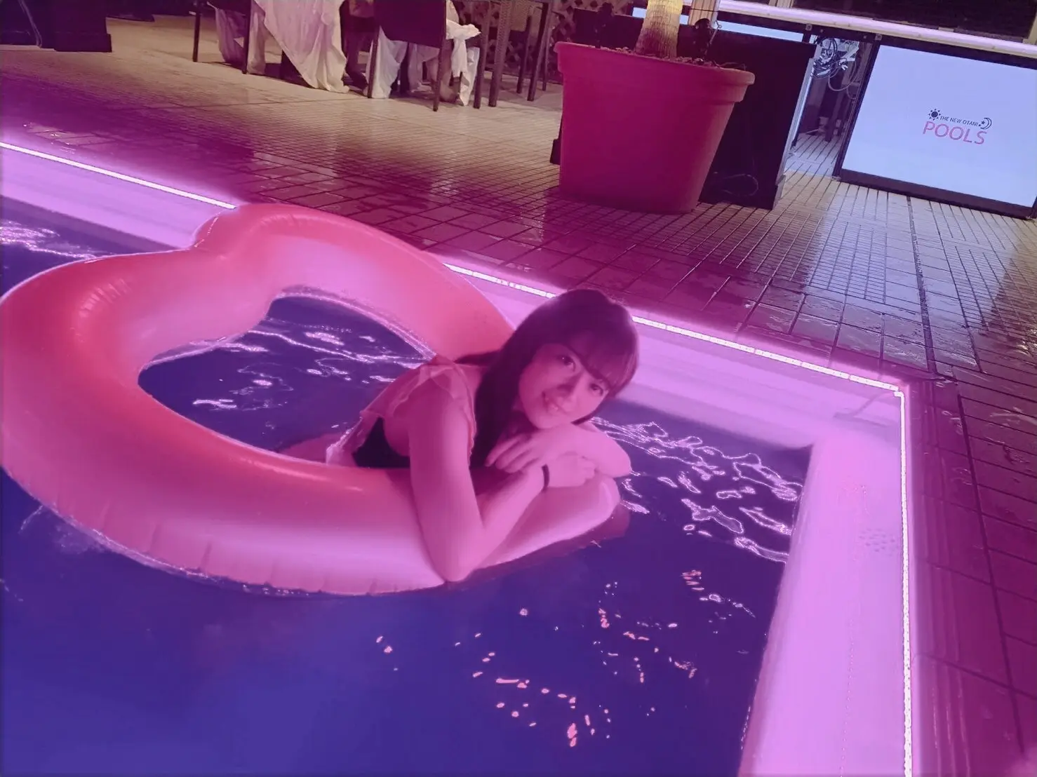 【ホテルニューオータニ大阪】ナイトプール♪に行ってきました♡_4