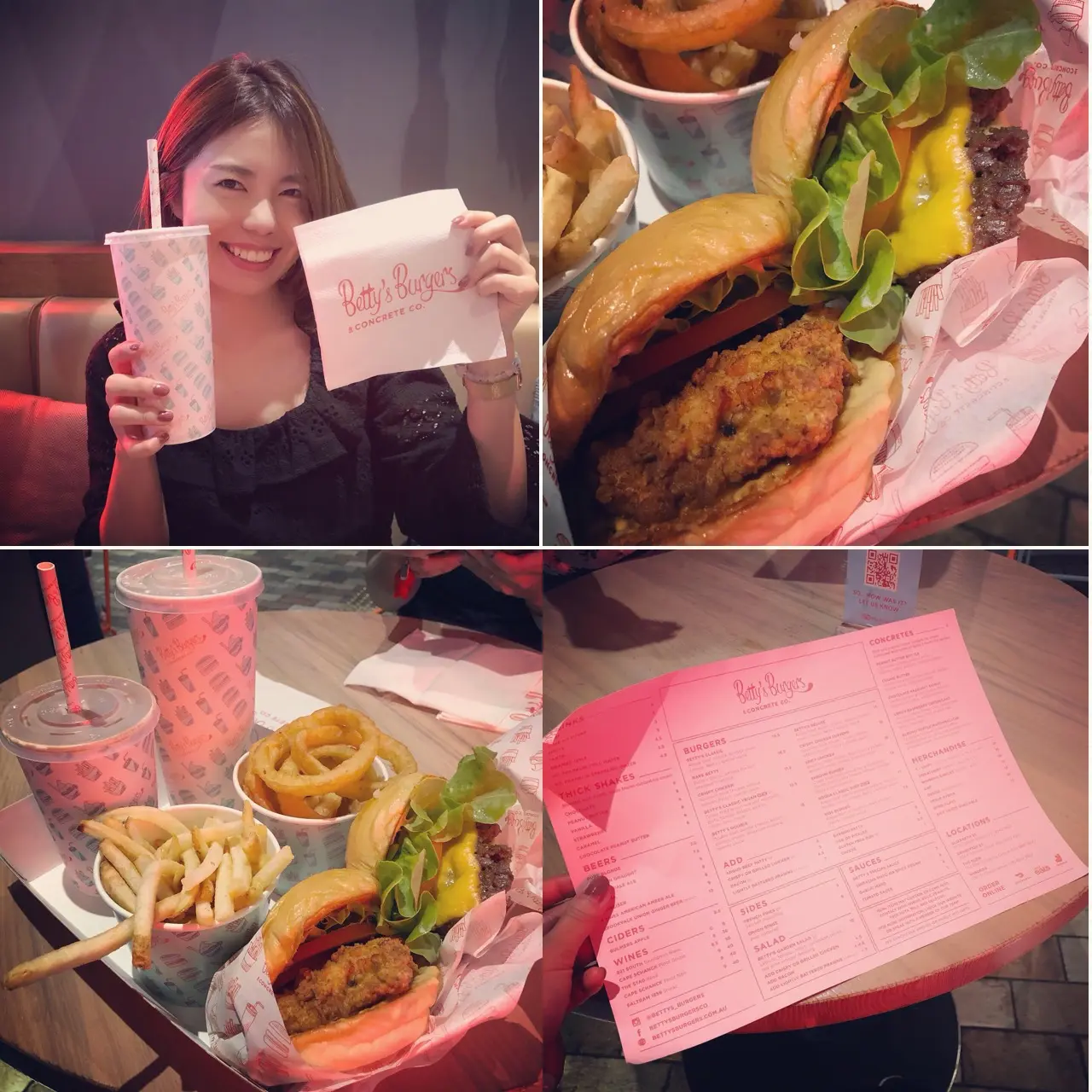 <女子旅*オーストラリア>ティーンから大人まで!大人気のおしゃれバーガーショップ"ベティーズバーガー"でディナー♡_5