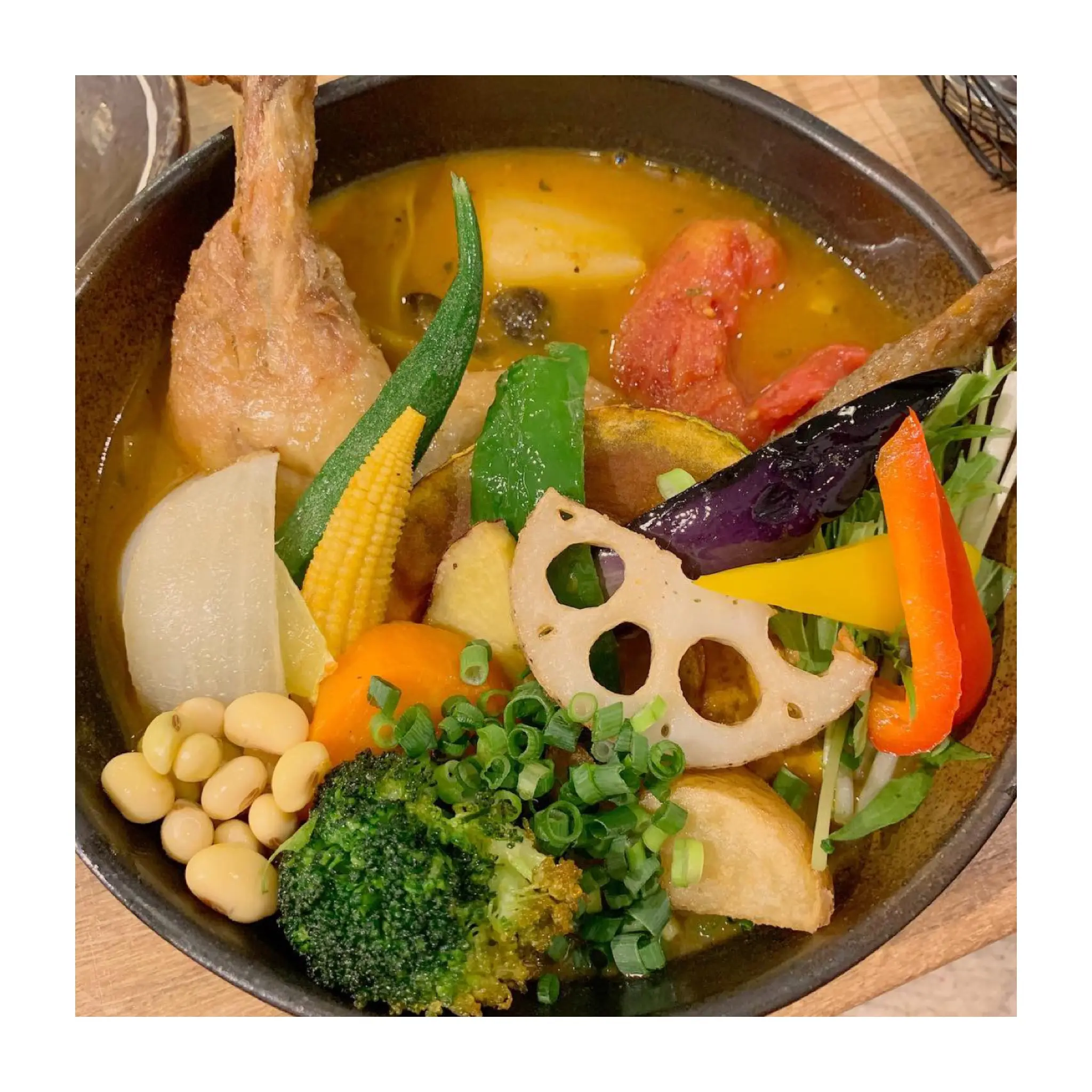《ご当地MORE★東京》【吉祥寺】に行ったら食べたい‼︎北海道で大人気❤️の絶品スープカレー☻"Rojiura Curry SAMURAI."_4