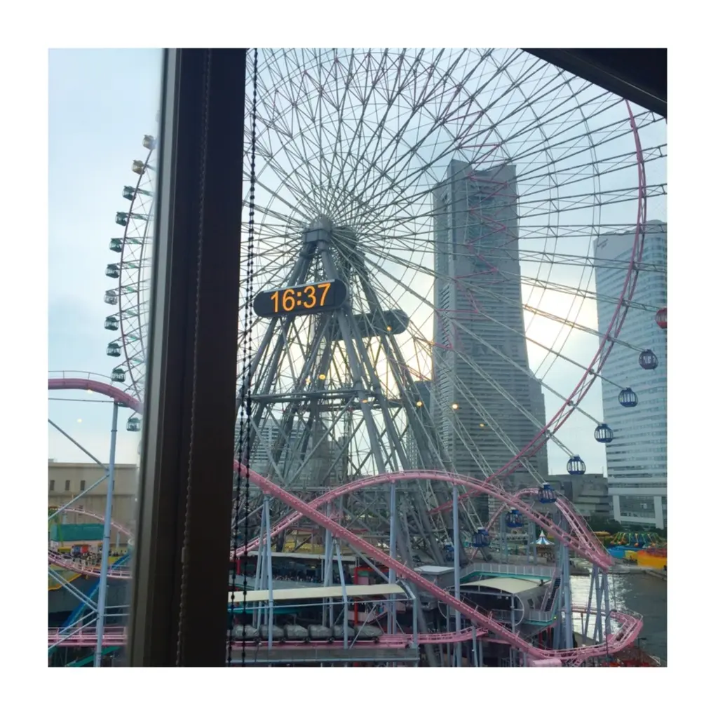 花火が見れちゃうかも*横浜みなとみらい*万葉の湯へ行ってみよう*_1