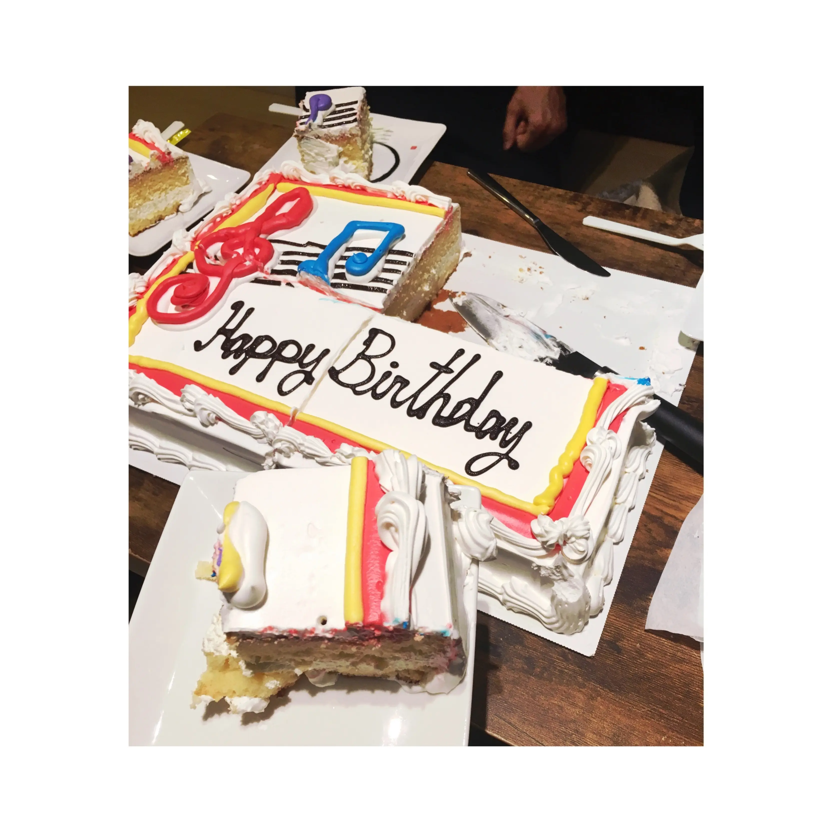 《インパクト大!★》【コストコ】の特大ケーキで誕生日のお祝いをしました❤️_5