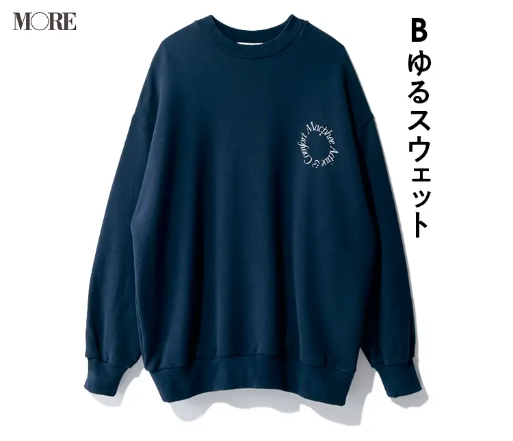 着回しに使用したビッグスウェット