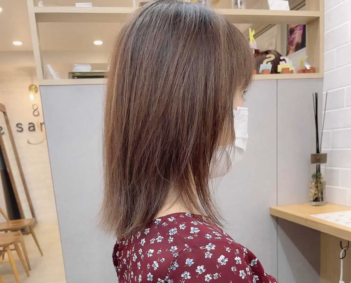 ヘアカット前