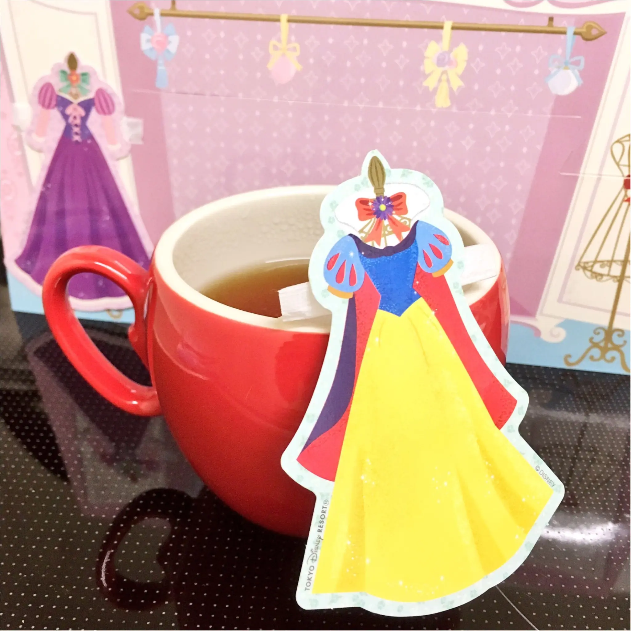 ディズニープリンセスのティーバッグが神♡かわいい(*°○°*)!_3
