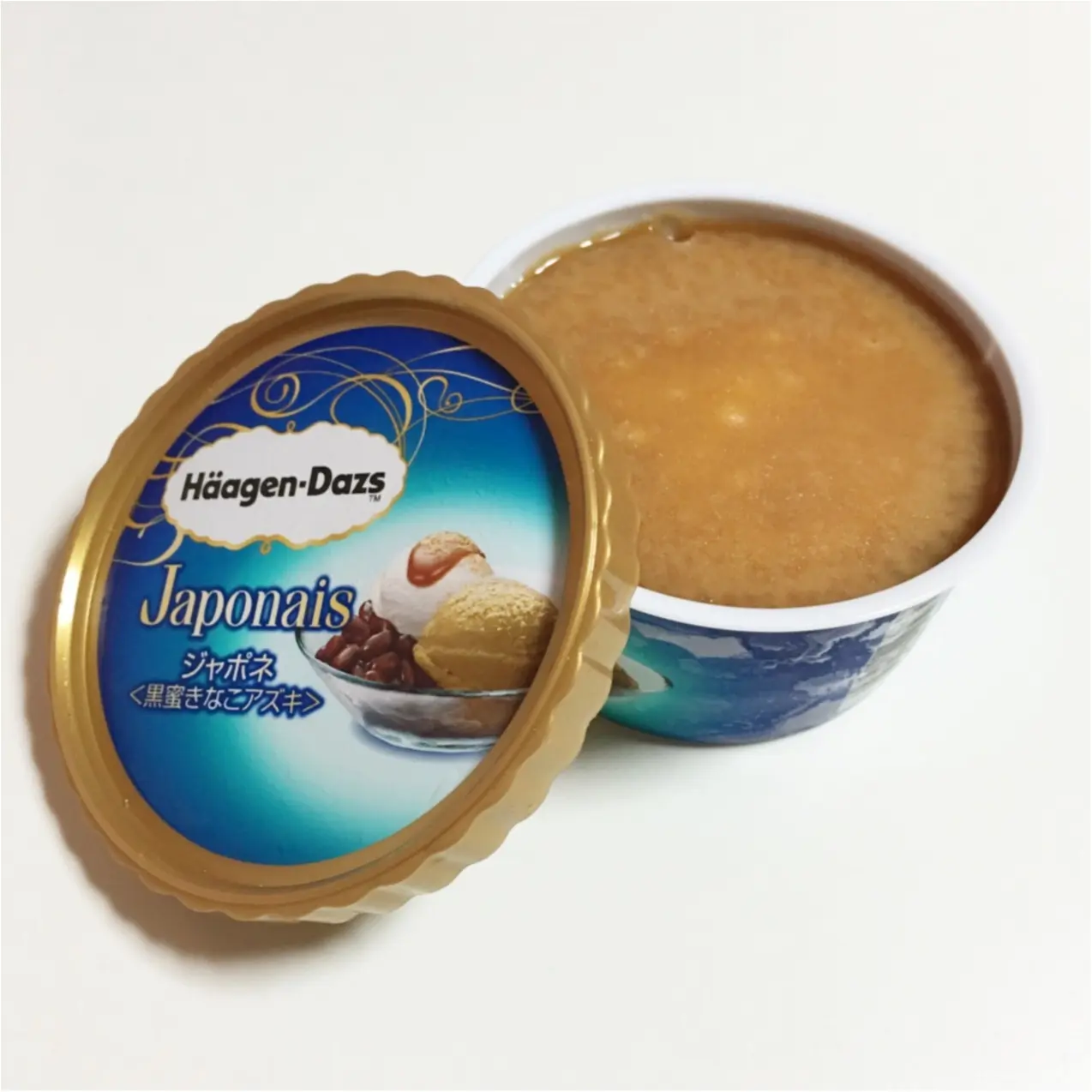 【もう食べた?】セブン限定♡ハーゲンダッツのジャポネ〈黒蜜きなこアズキ〉_2