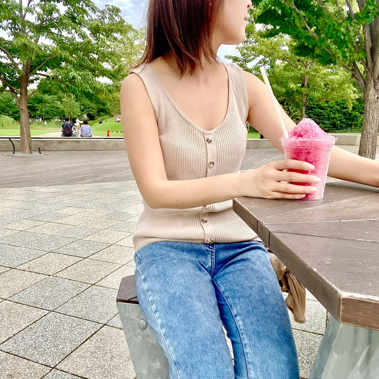 品川シーズンテラスでかき氷