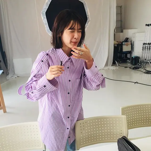 インナービューティの知識も豊富なモデル愛ちゃんが最近ハマっているものは?【松本愛 撮影のオフショット】_2
