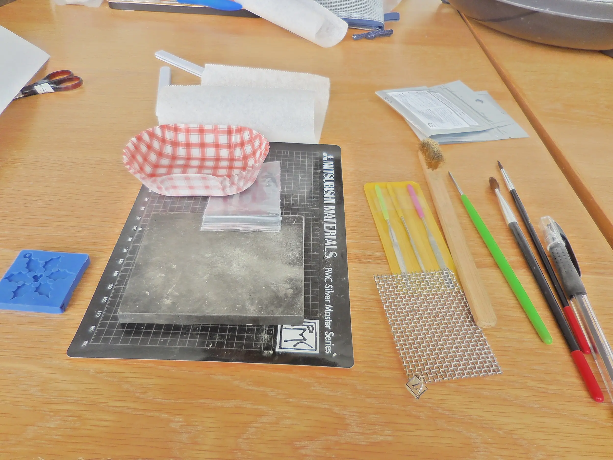 【ケユカ】純銀粘土で作るペンダントのワークショップに行ってきました。_1
