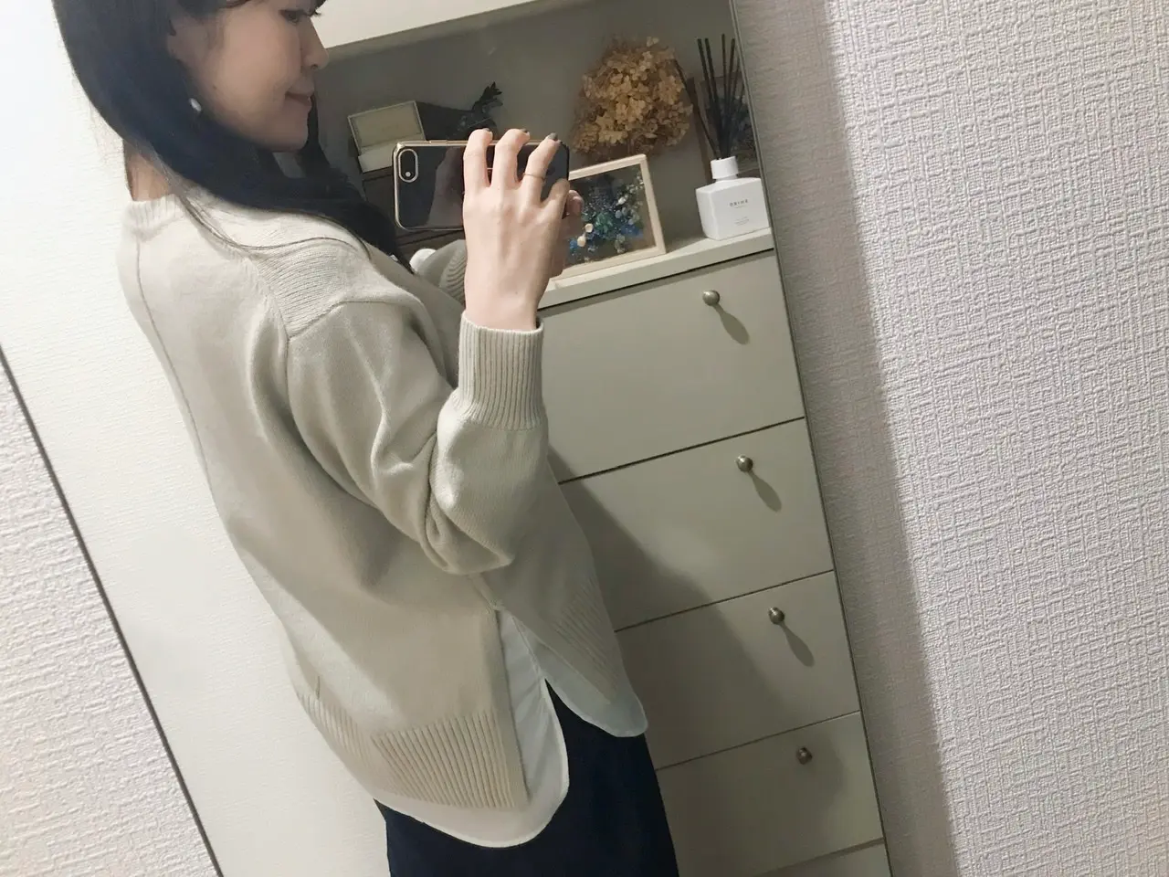 【GU】今から春までそれぞれ使える!レイヤードシャツ風タンク&ニット♡_5