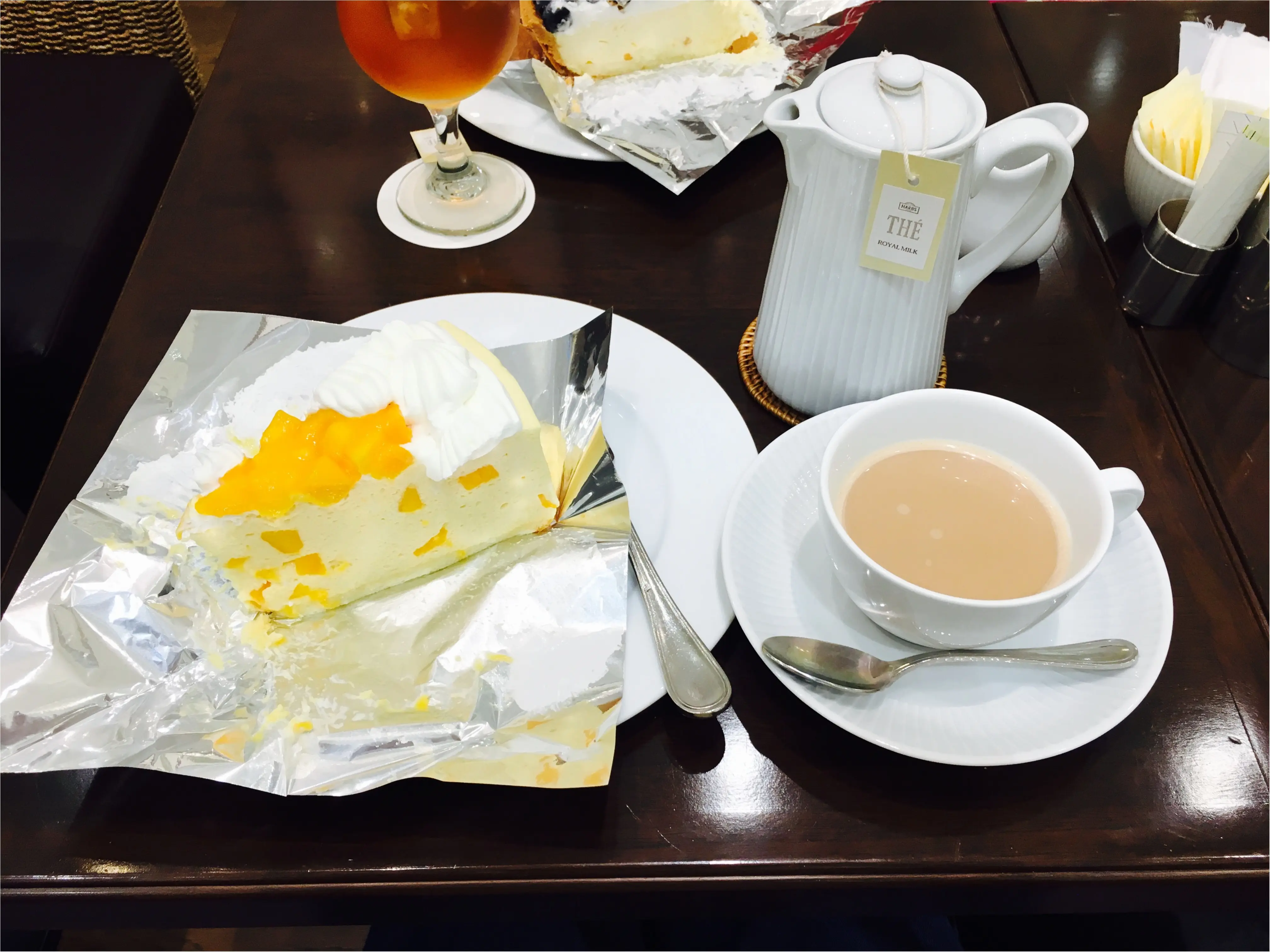 HARBSのアップルマンゴーケーキ♡_2