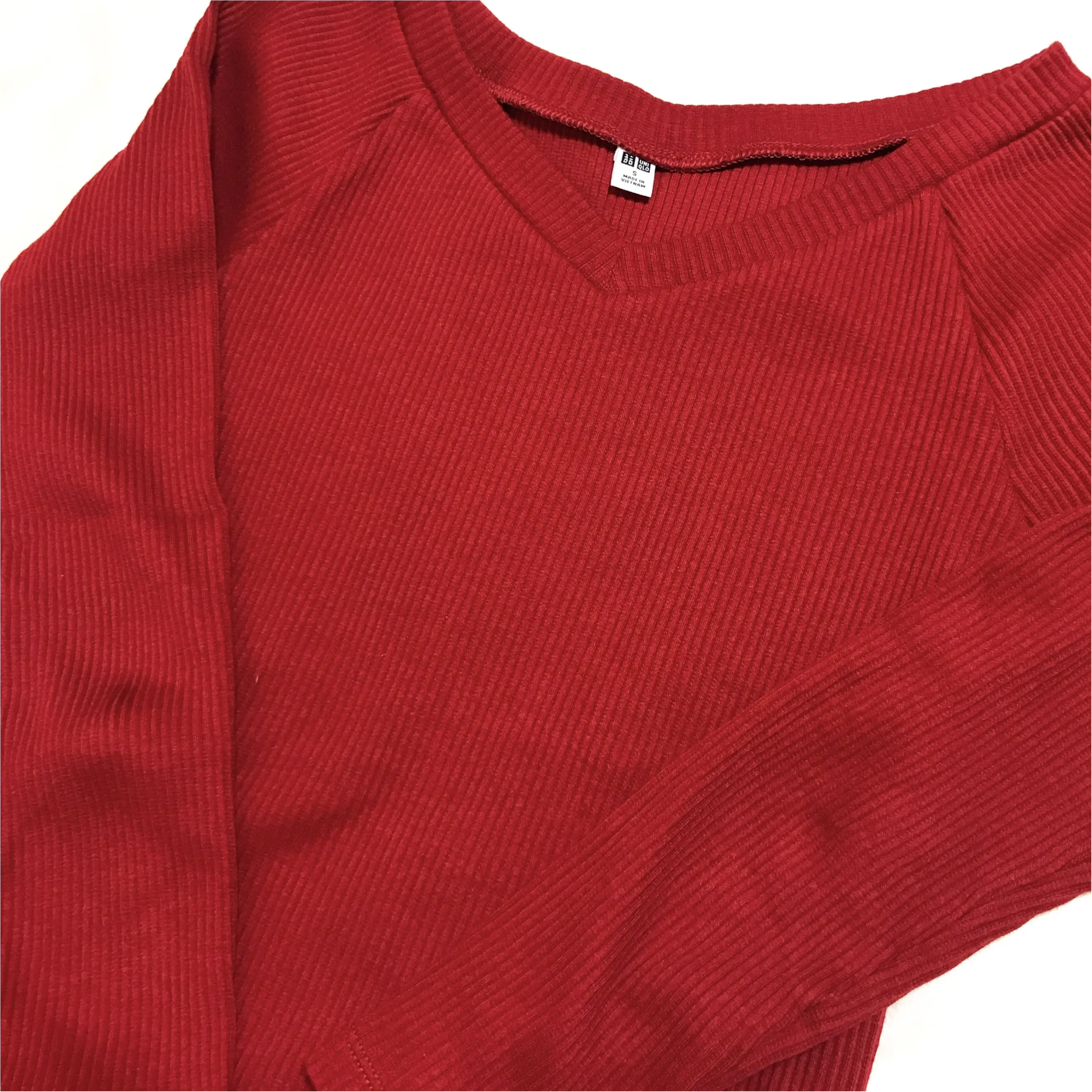 1000円なのに高見え?ユニクロ【リブバレエネックT】が秋仕様に進化♡ サイズの選び方もご紹介!_1