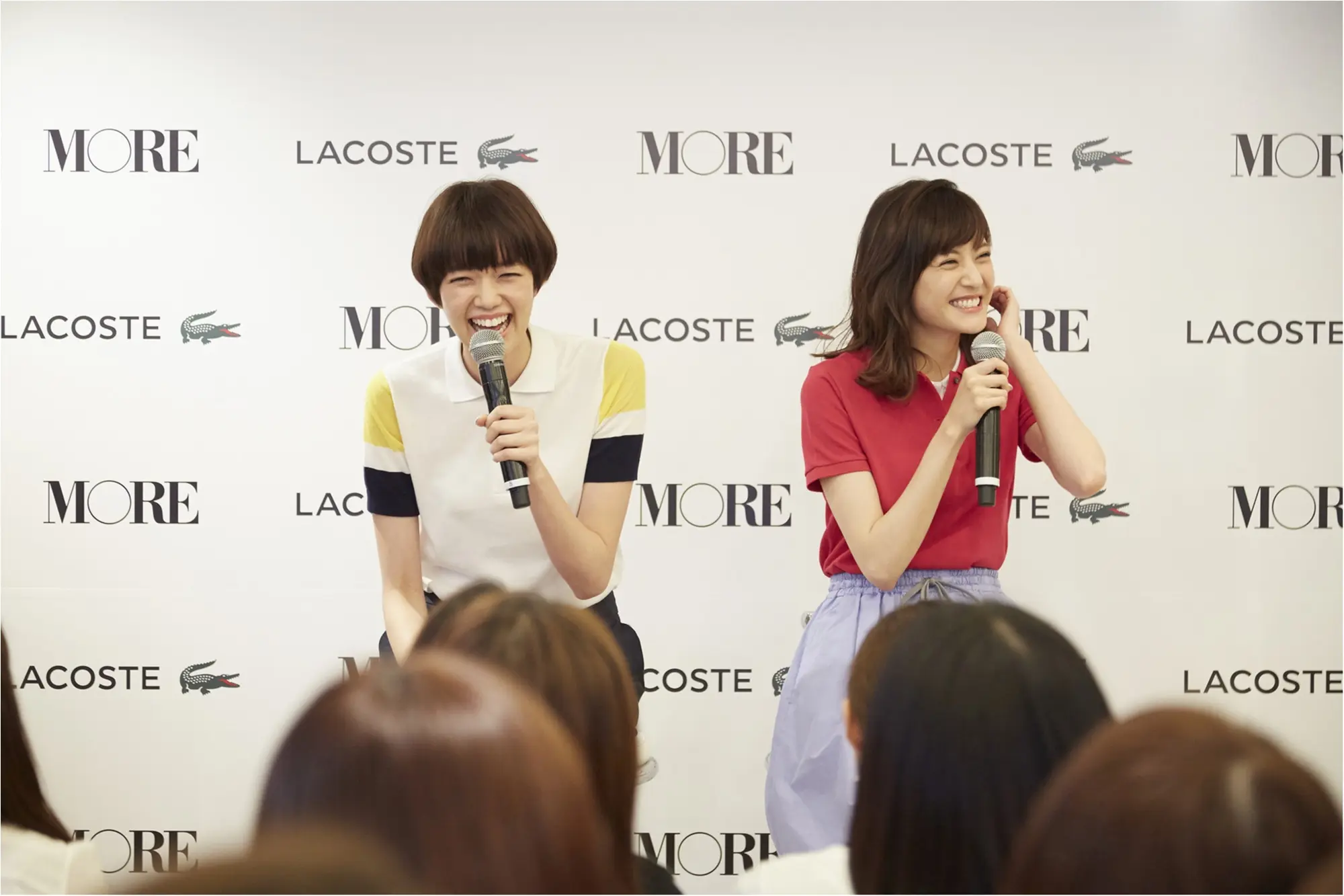 佐藤ありさ・佐藤栞里が1日店長に!ラコステのイベント・レポート♪_9