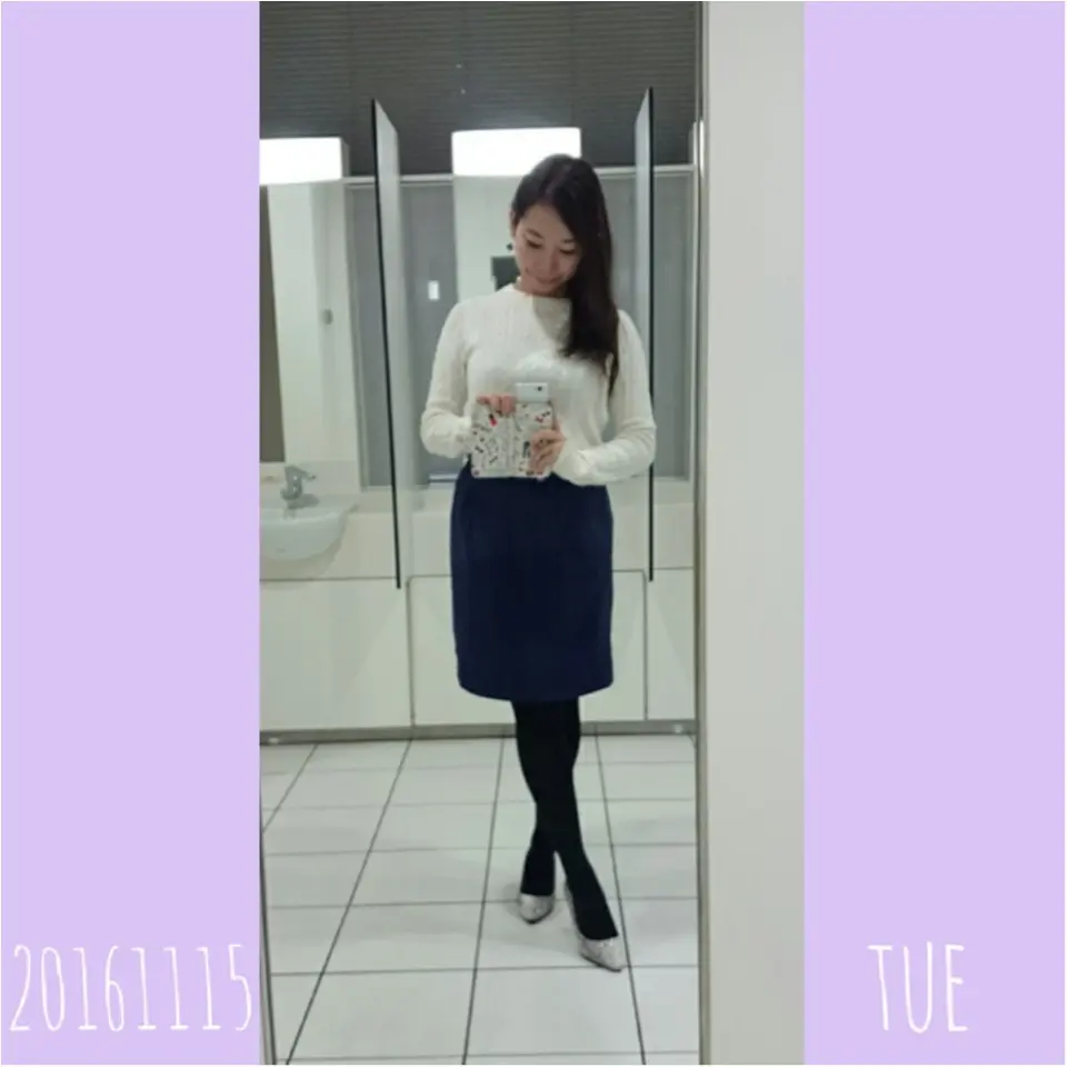 毎日スカート通勤♡レディライクな秋コーデを楽しもう!_2
