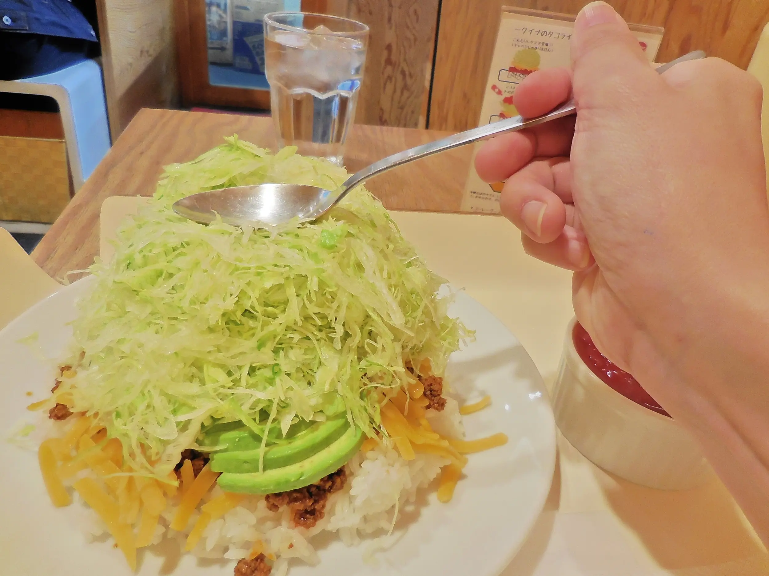 〇〇がてんこもり!野菜をたくさん食べたくてラージサイズを注文しました_5