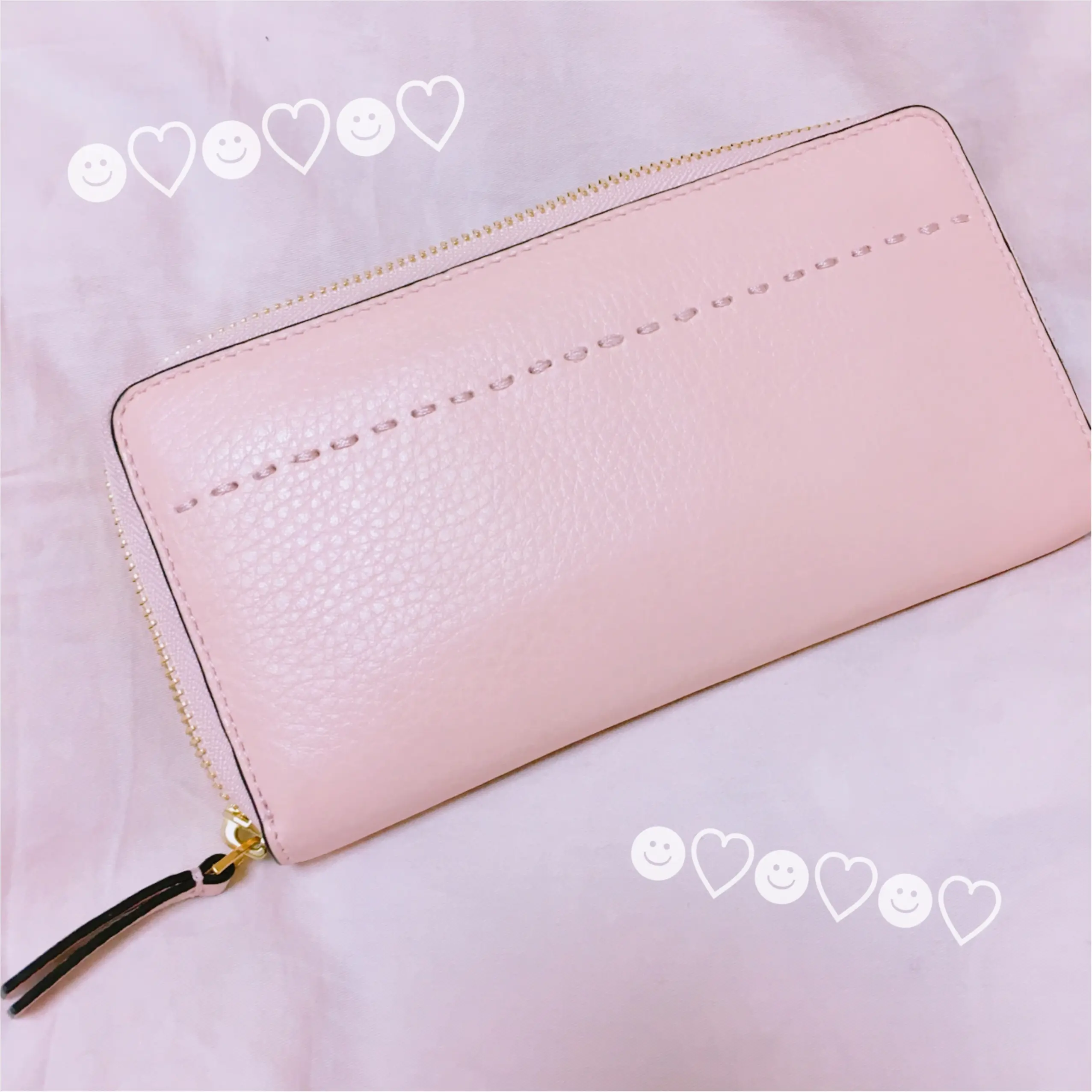 《恋愛運UPに効く最強カラー★》【TORY BURCH】でピンクの財布を新調しました❤️_2
