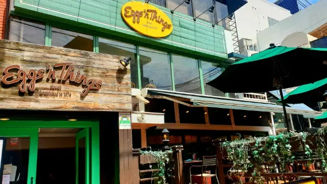 原宿で朝カフェ「eggs’n things(エッグスンシングス)」にいってきた!_1