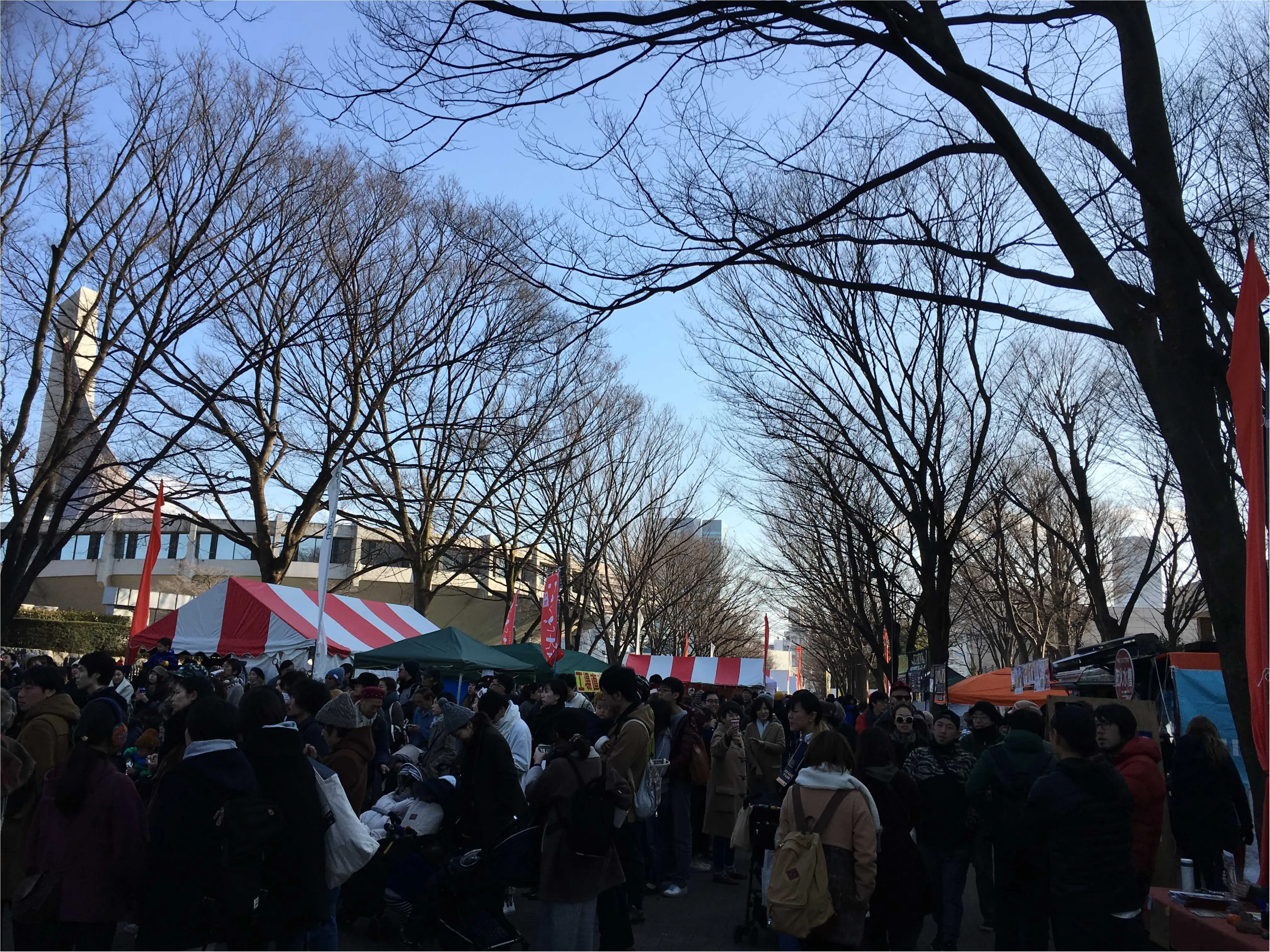 代々木公園のearth garden "冬"2017新年会へ!_1