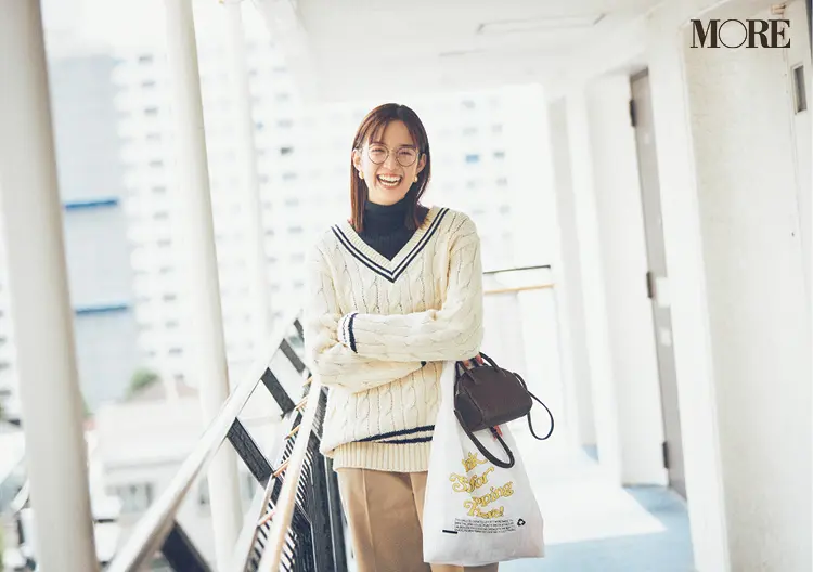 「チルデンニットが一枚あれば秋冬が越せる」! スタイリスト石上美津江さん的選ぶときのポイントはこの3つ_3