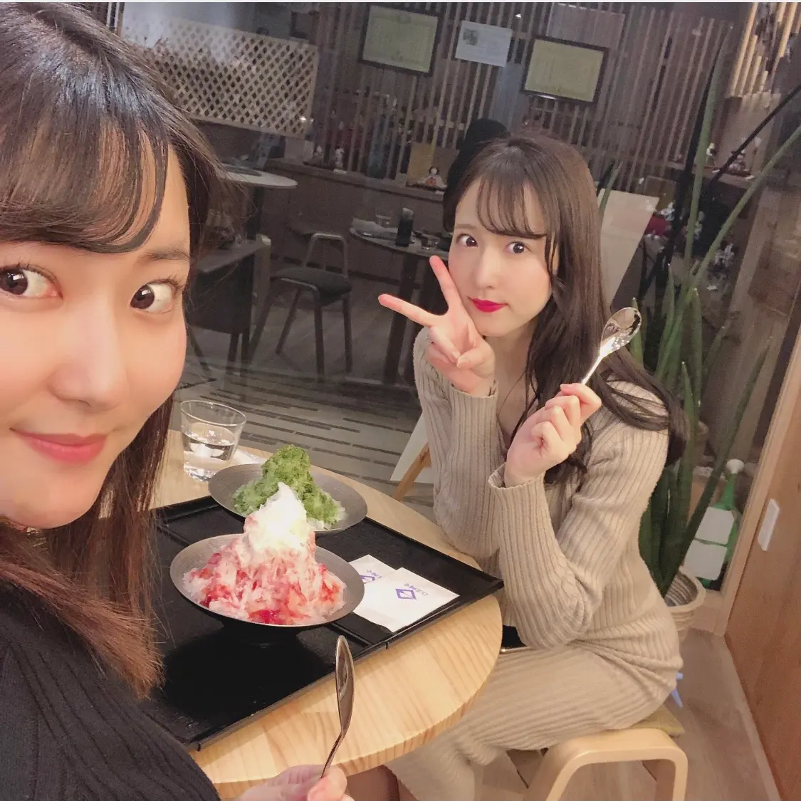 かき氷からの焼肉_1