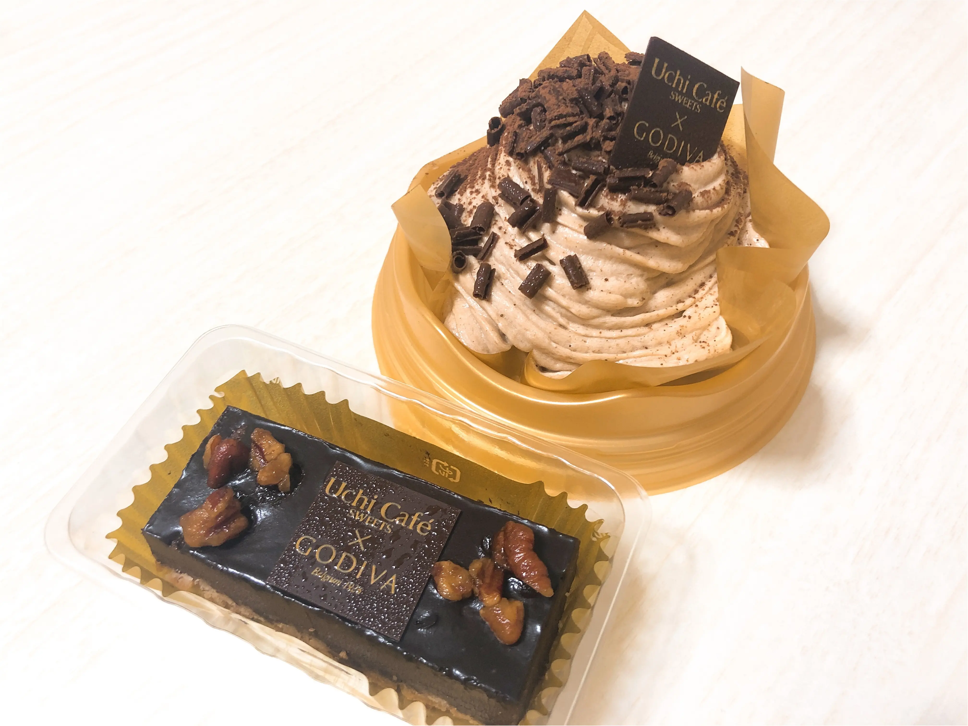【ウチカフェ×GODIVAコラボスイーツ第8弾】ショコラモンブラン&ショコラケーキで秋先取り!!_1
