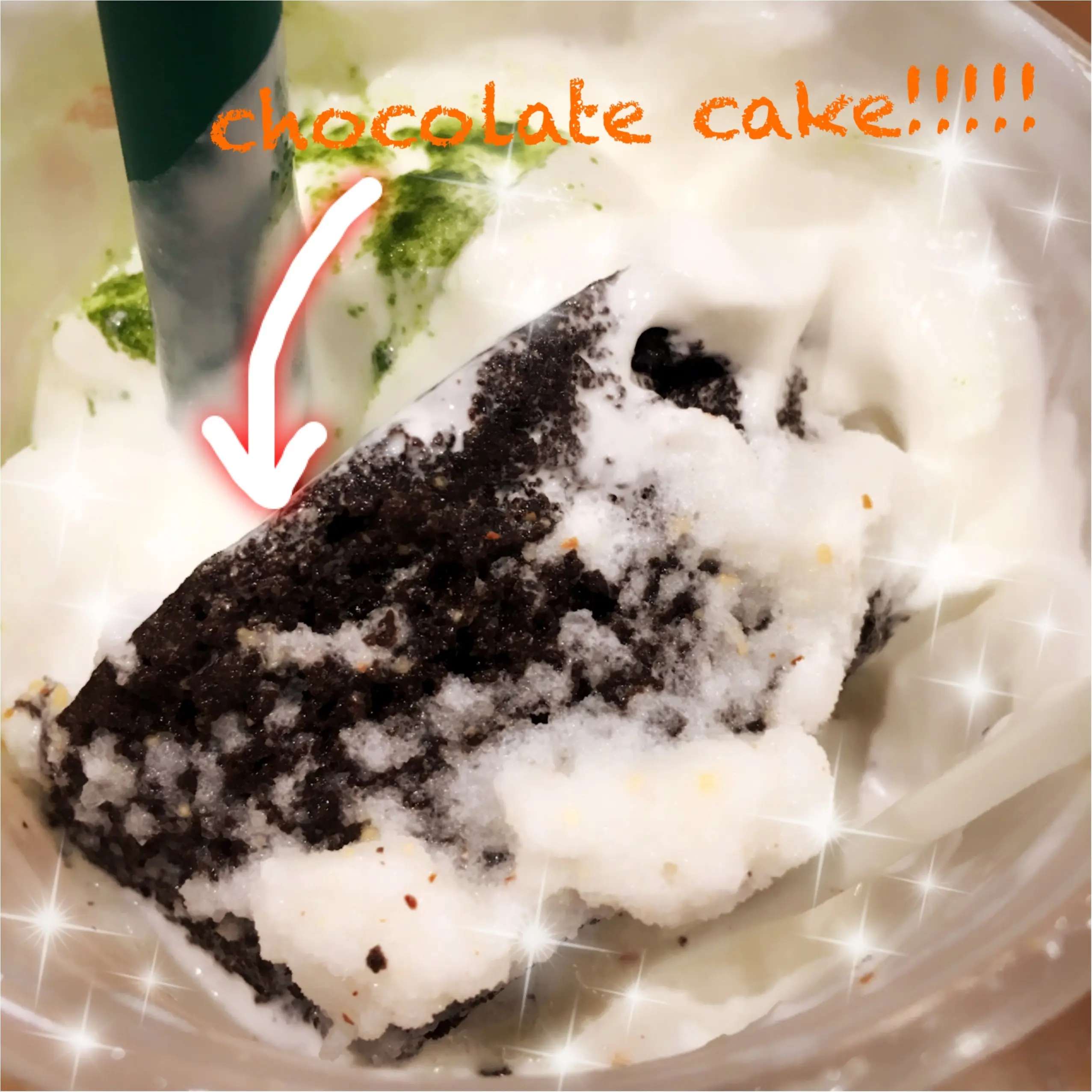 【スタバ新作】チョコレートケーキトップフラペチーノwith抹茶ショットの魅力をご紹介っ!(ර⍵ර)✧_2