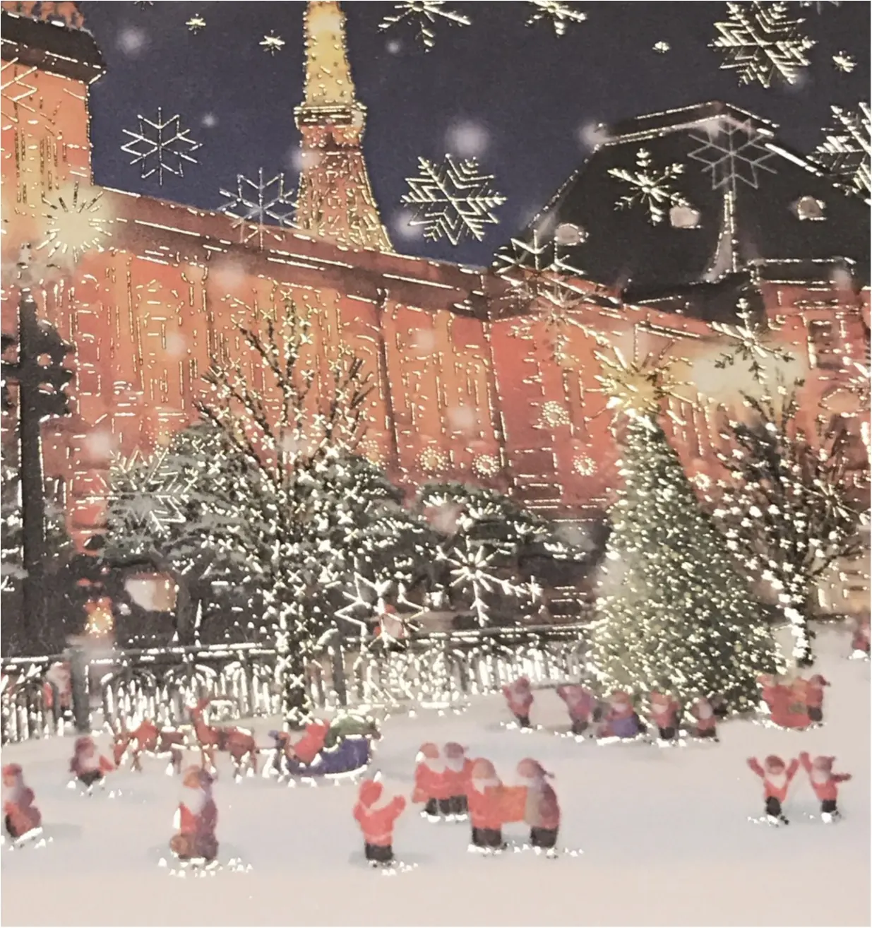 《Xmasプレゼントに添えて♡》 日本を旅するサンタさんが可愛いクリスマスカード❤︎_3